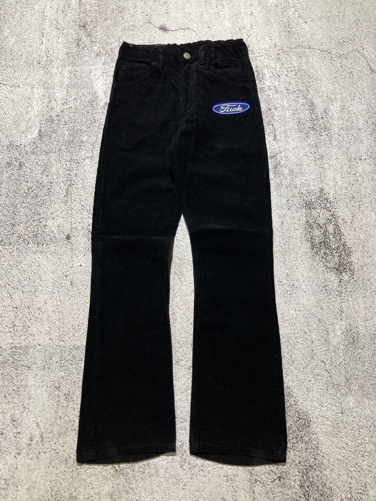 Hysteric Glamour FOR KIDS‼️Vintage Hysteric Glamour Mini Corduroy Pants Black Size US 26 / EU 42 - 1 Thumbnail
