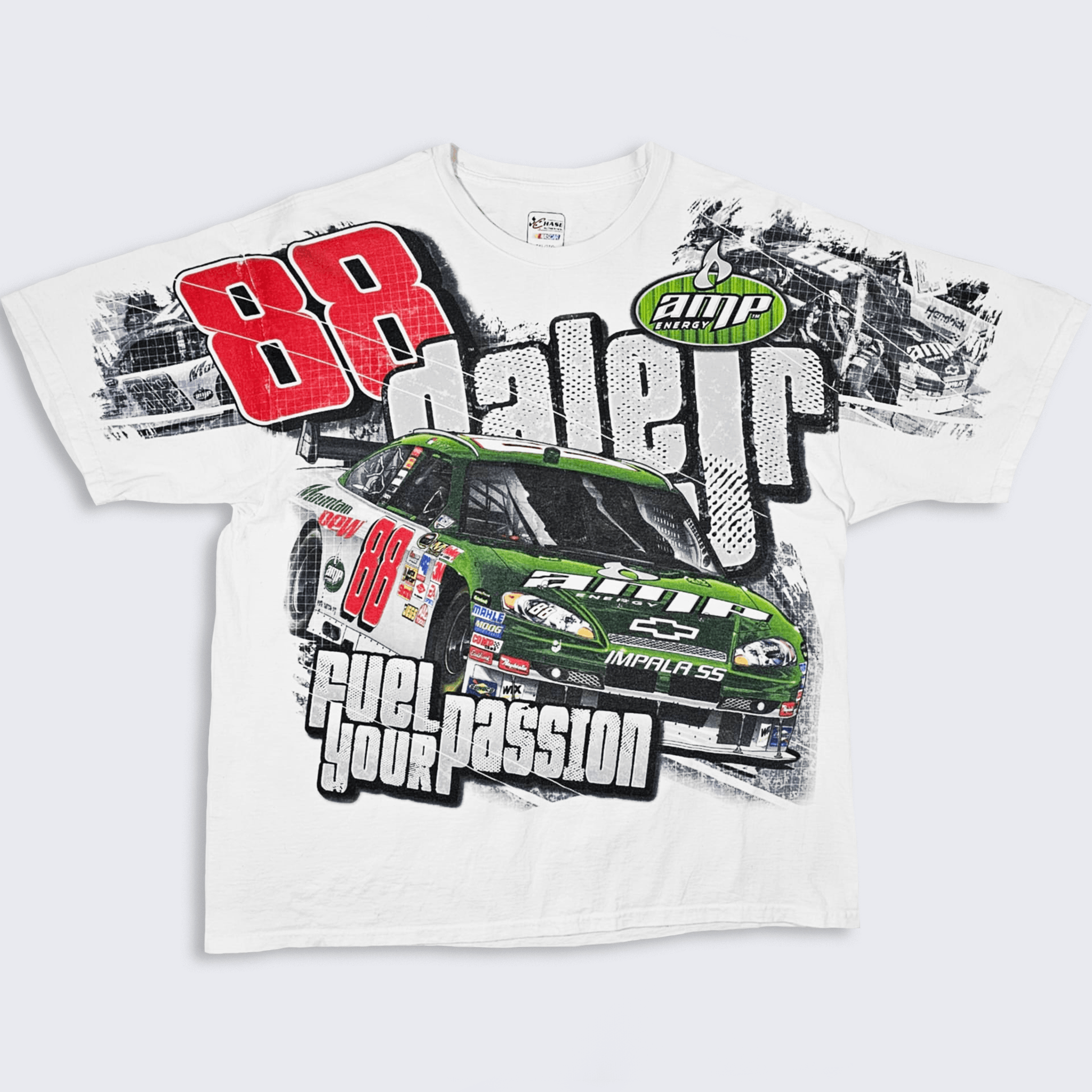Chase Authentics × NASCAR × Vintage NASCAR Vintage Y2K Dale Earnhardt Jr AOP T-Shirt Size US XXL / EU 58 / 5 - 2 Thumbnail