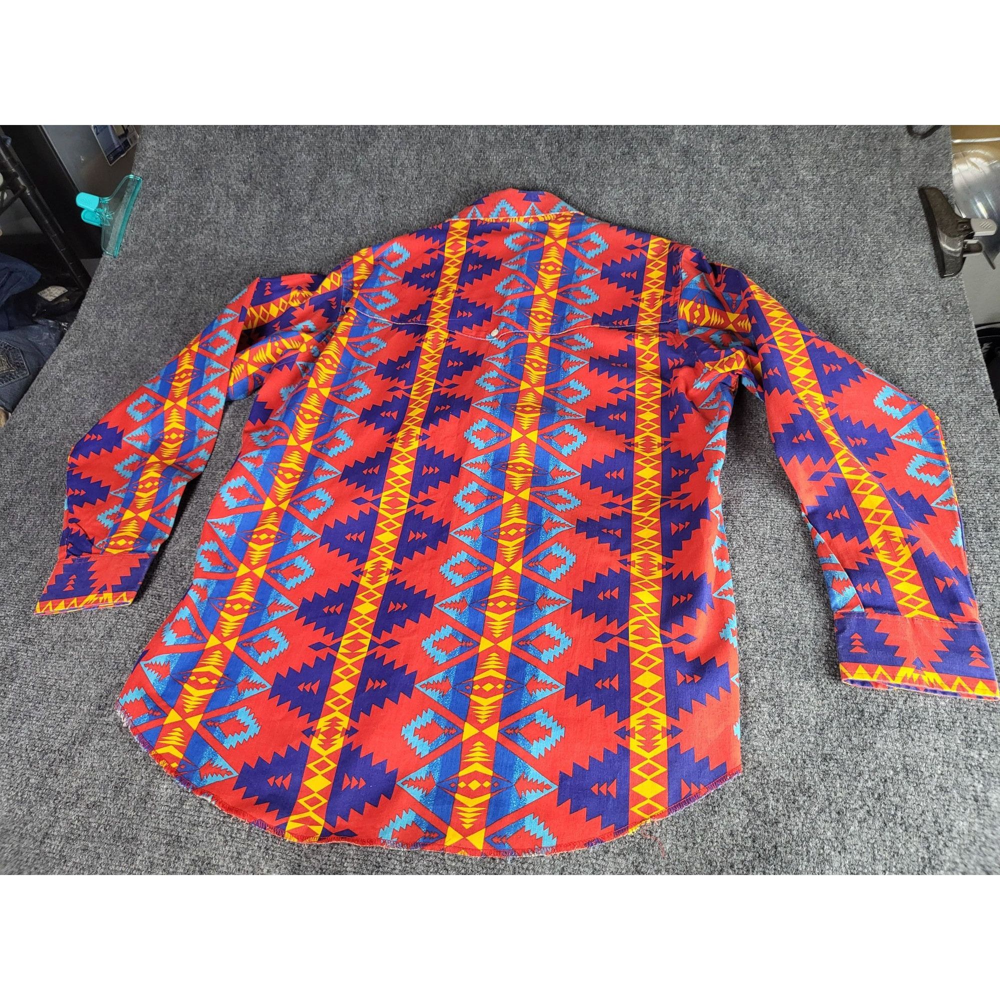 Wrangler Vintage Wrangler Button Down Shirt Men Sz XL Cowboy Cut Brus Size US XL / EU 56 / 4 - 10 Thumbnail