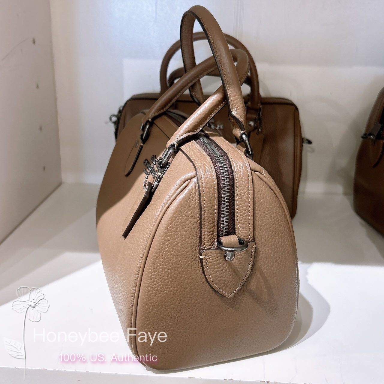 Coach Rowan Satchel Bag CV962 Size ONE SIZE - 3 Thumbnail