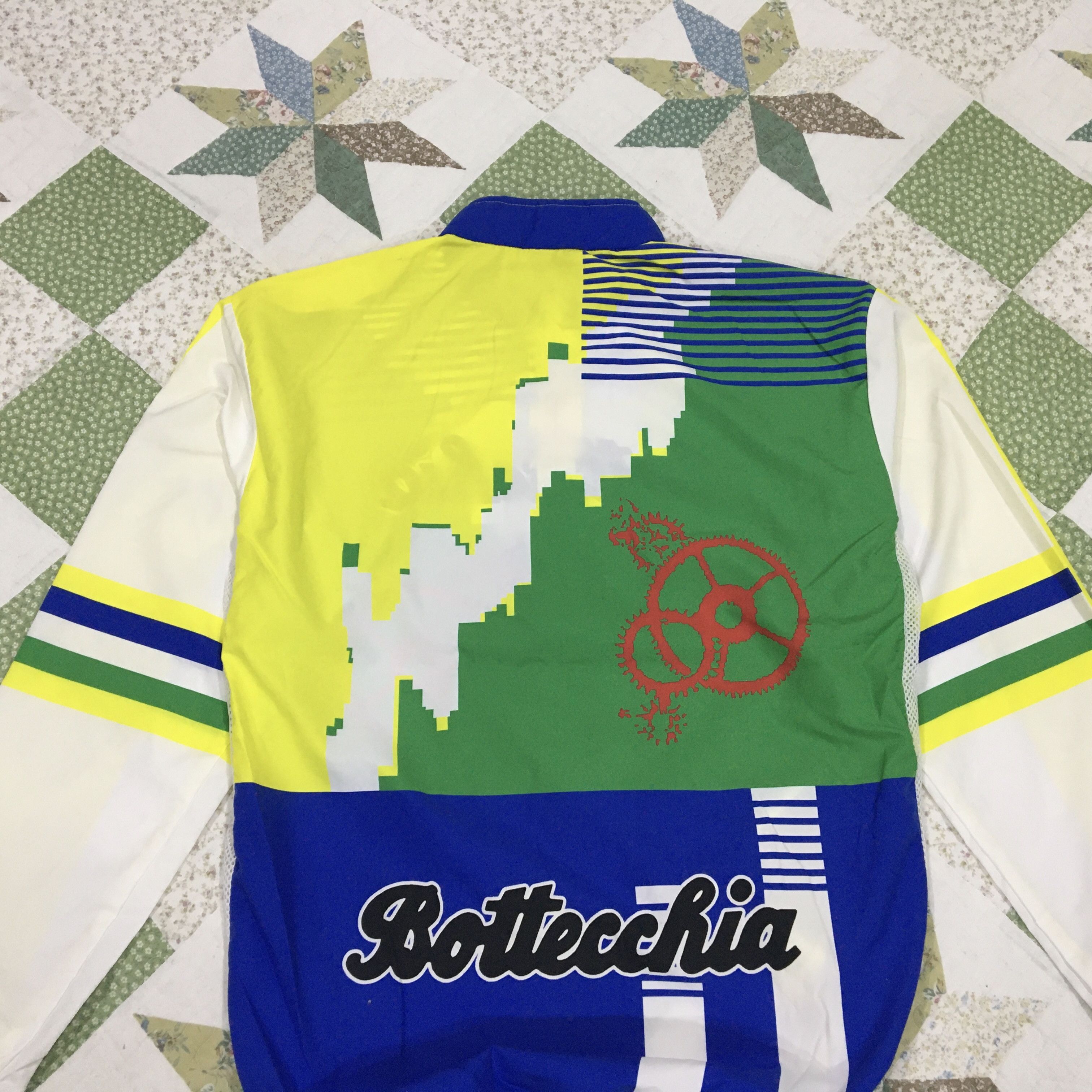 Descente × Japanese Brand Bottechia Bike Team Zipped Light Jacket Size US M / EU 48-50 / 2 - 4 Thumbnail