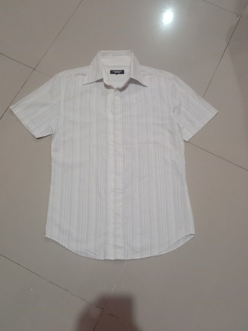 Tornado Mart Tornado Mart stripe shirt vintage Size US M / EU 48-50 / 2 - 1 Thumbnail