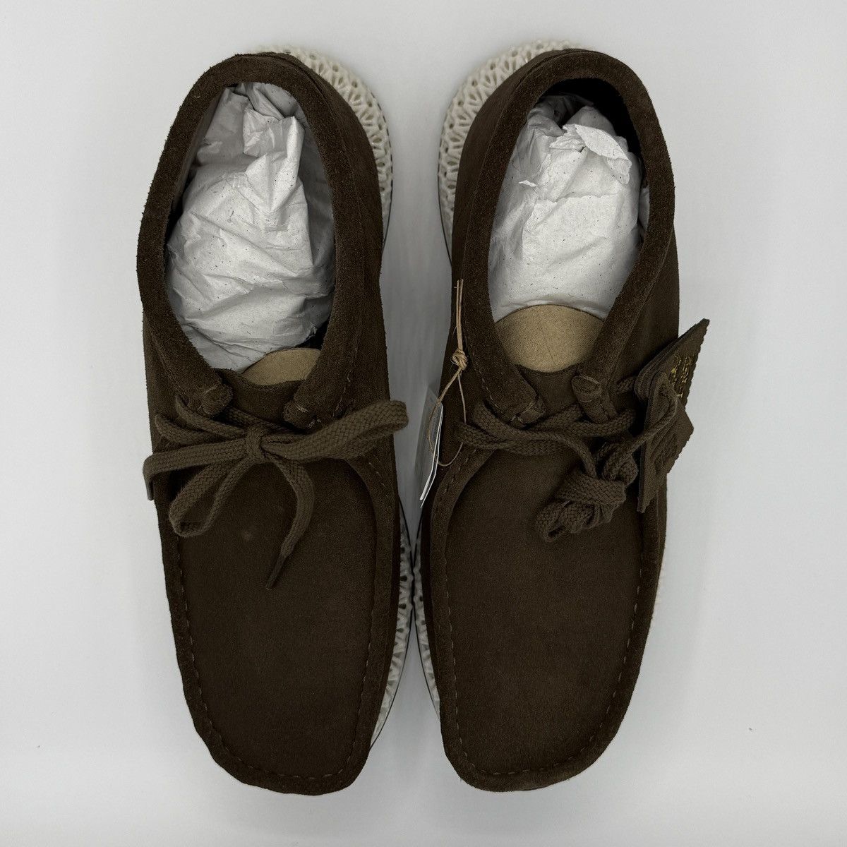 Adidas × Clarks × Kith ADIDAS x CLARKS Wallabee 4D - FIEG 8th St Brown / Dark Grey Size US 11.5 / EU 44-45 - 3 Thumbnail