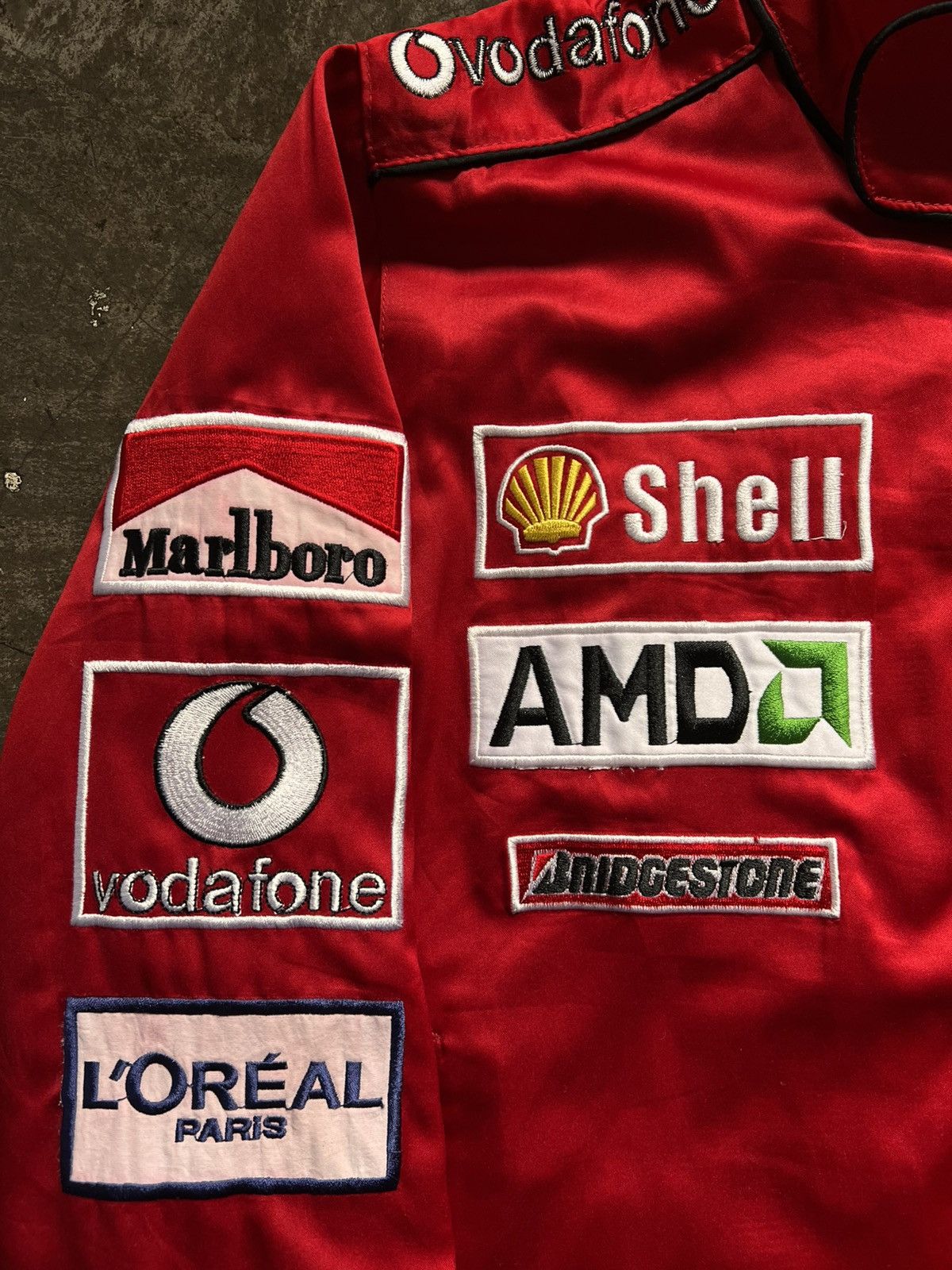 Marlboro Vtg Marlboro F1 Bomber Size US S / EU 44-46 / 1 - 6 Thumbnail