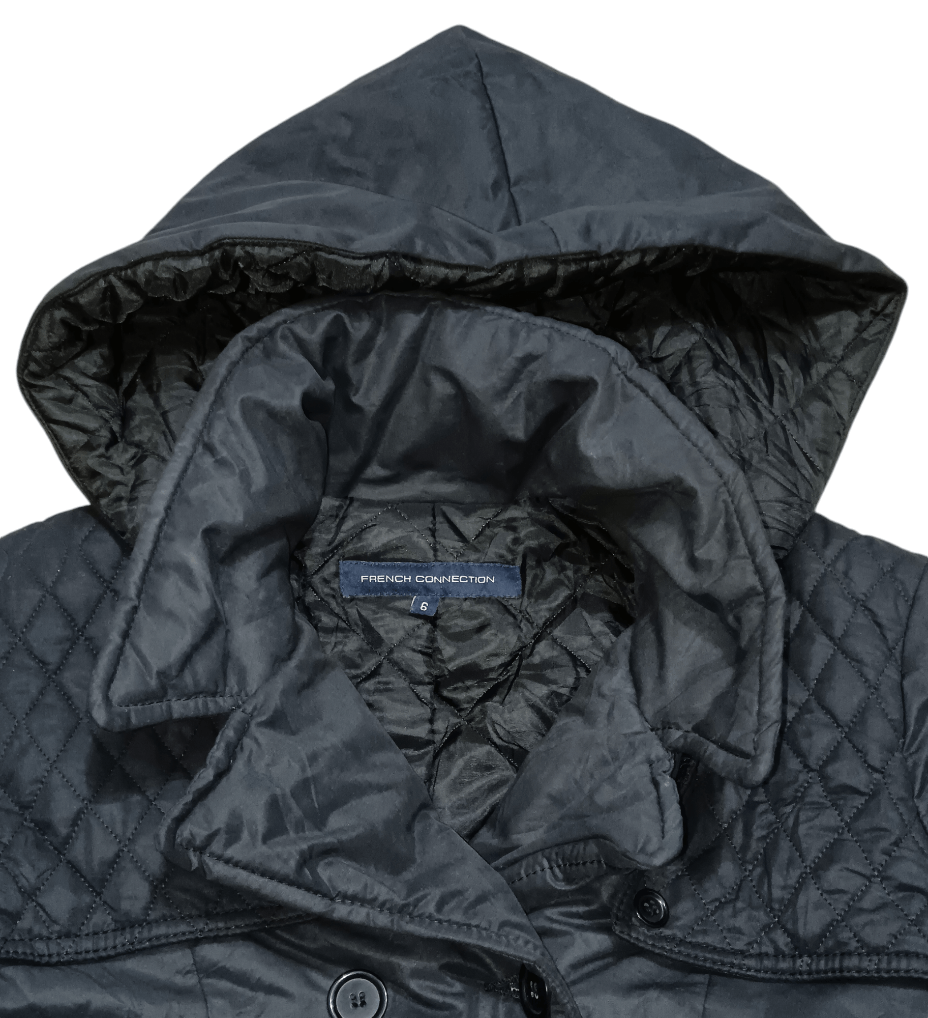 French Connection FRENCH CONNECTION REMOVABLE HOODIE PUFFER JACKET Size M / US 6-8 / IT 42-44 - 2 Thumbnail