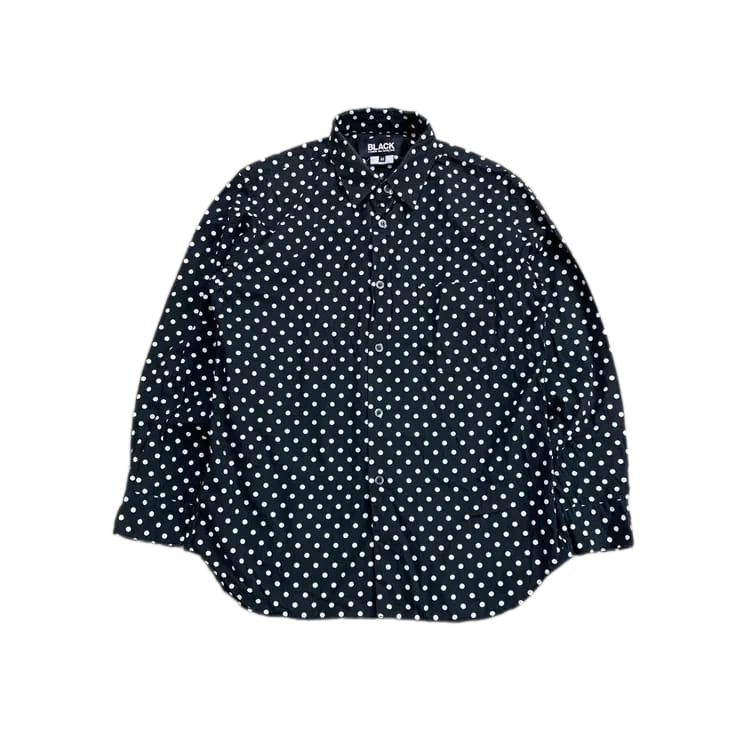 Comme des Garcons Comme des Garcons Black Polkadot Shirt Size US M / EU 48-50 / 2 - 1 Thumbnail