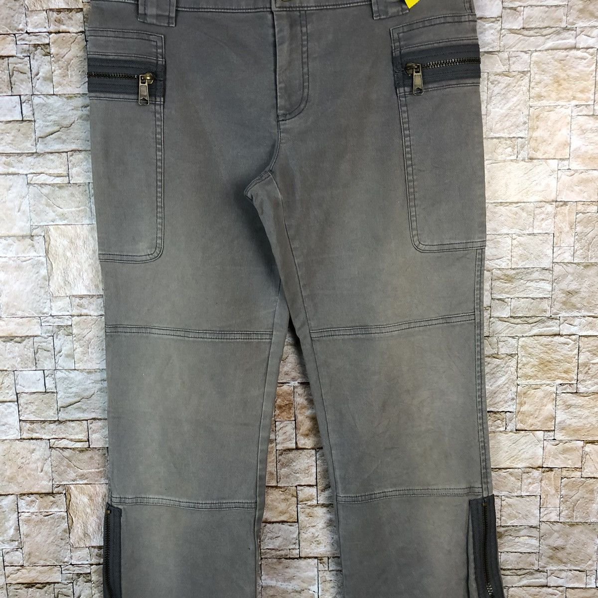 Faded Glory × Japanese Brand American Eagle Outfitters Grey Casual Pants #A1170 Size 30" / US 8 / IT 44 - 5 Thumbnail