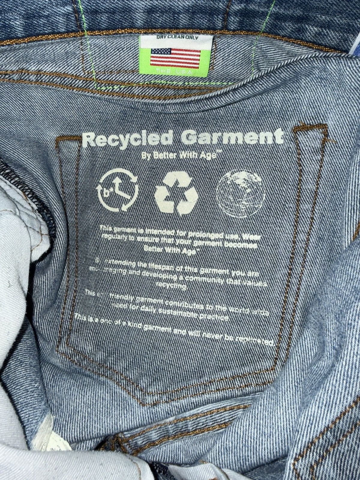 Better With Age Better with age logo jeans Size US 32 / EU 48 - 12 Thumbnail