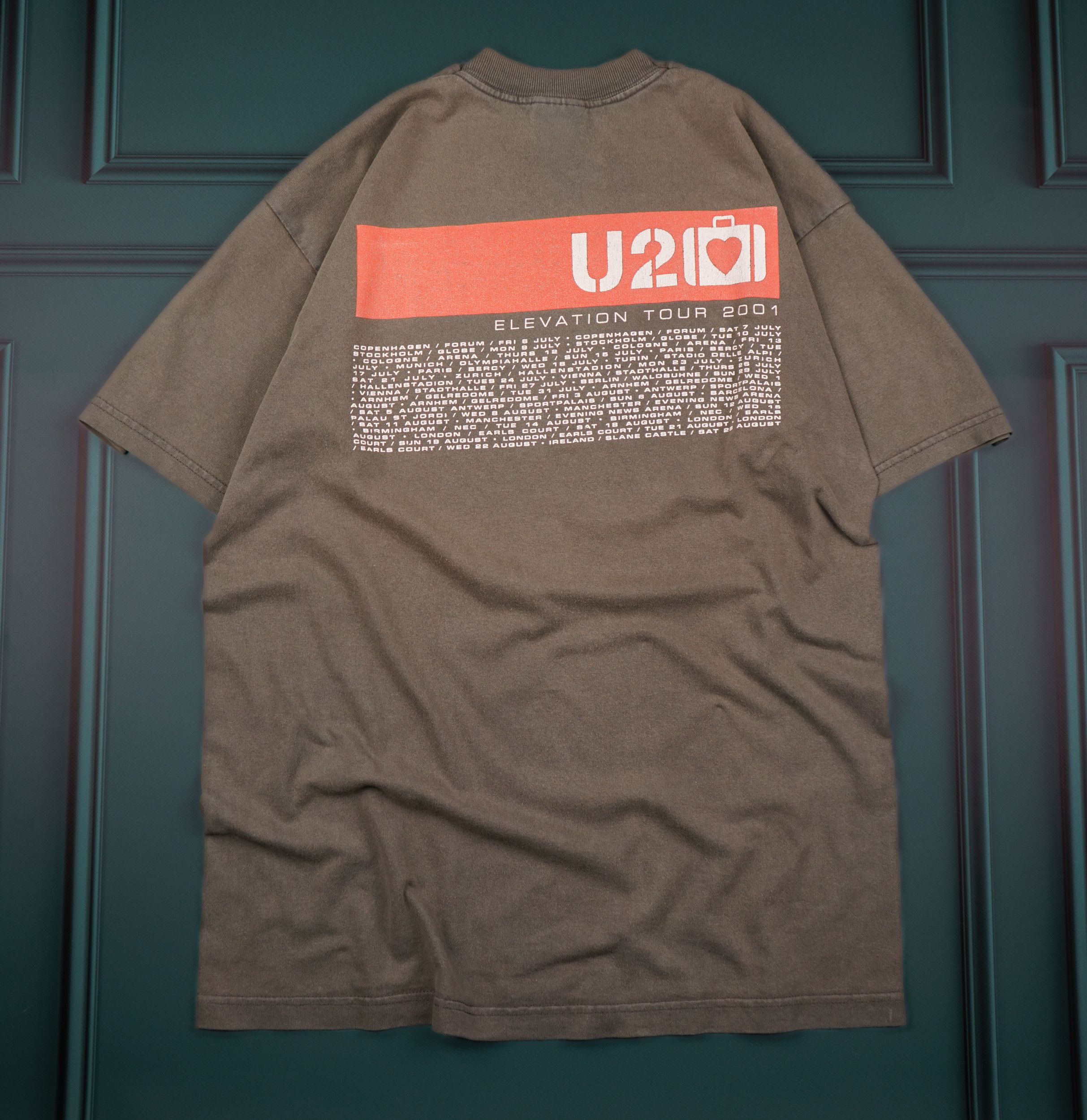 Band Tees × Vintage Vintage 2001 U2 T-Shirt Elevation Tour Size US M / EU 48-50 / 2 - 7 Thumbnail