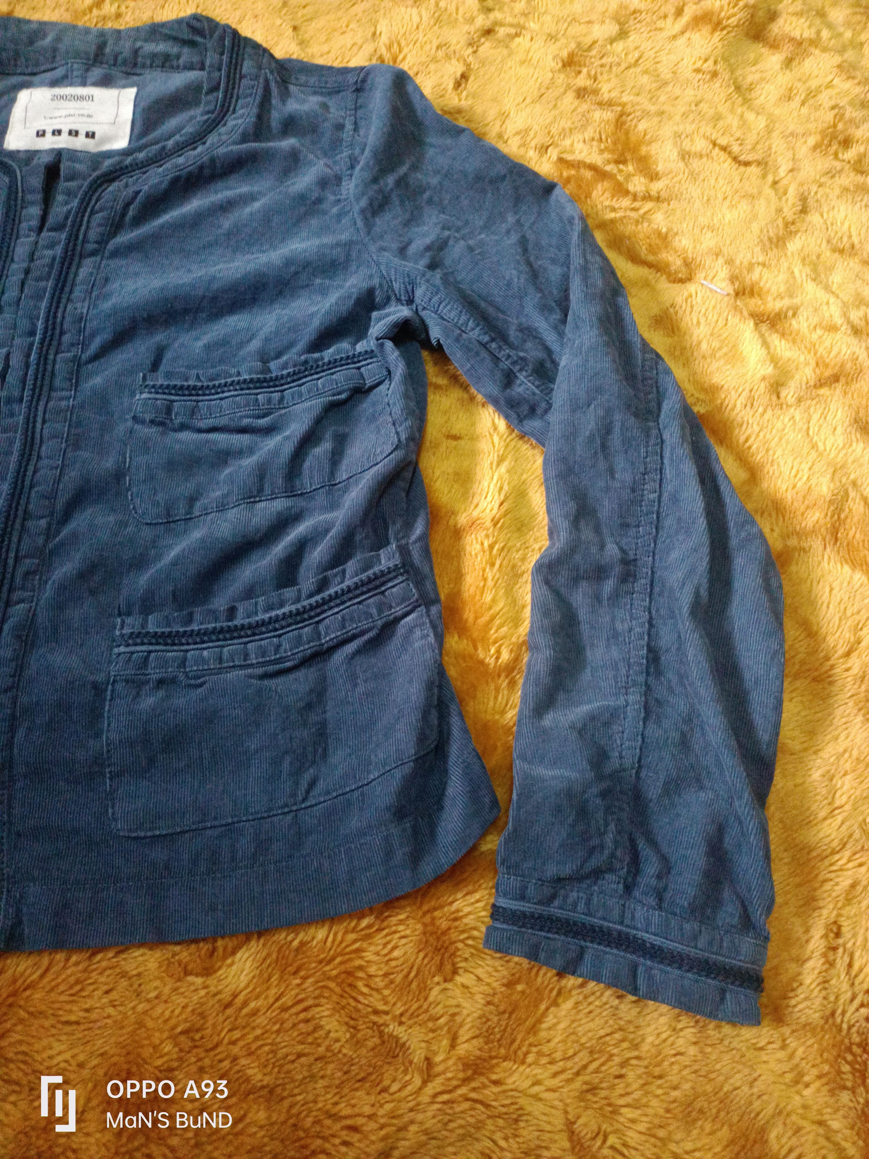 Issey Miyake × Vintage Vintage P-L-S-T ISSEY MIYAKE Corduroy Jacket Size S / US 4 / IT 40 - 4 Thumbnail