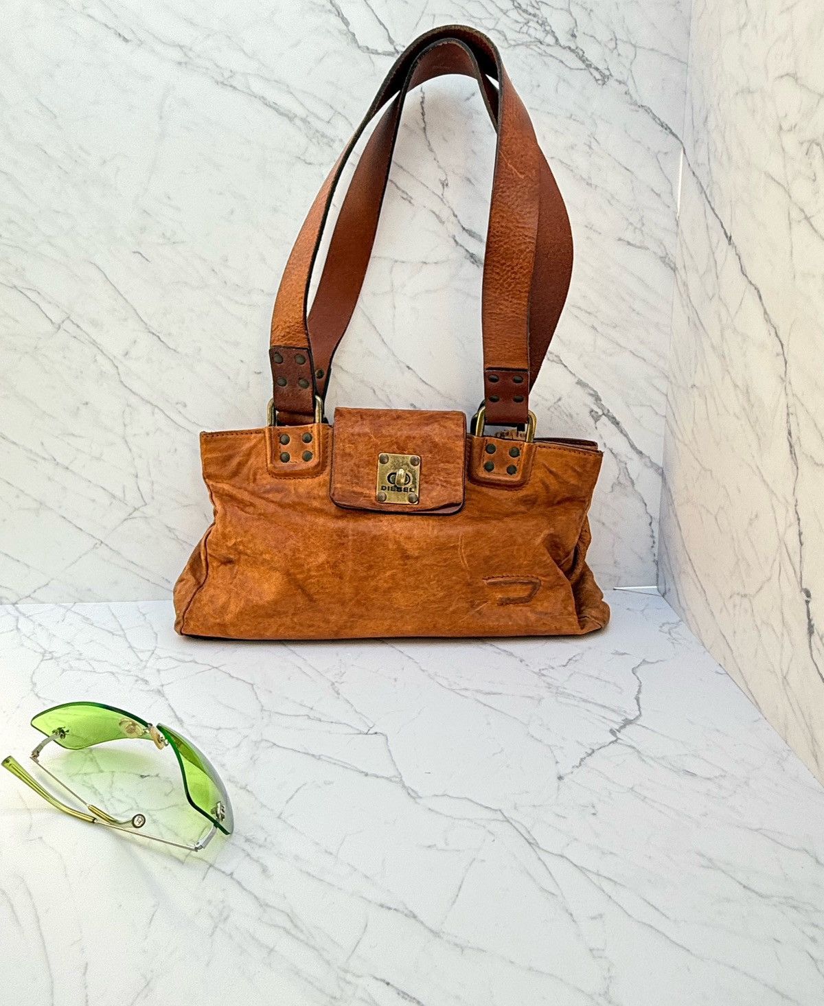 Diesel Diesel vintage Leather bag Size ONE SIZE - 7 Thumbnail