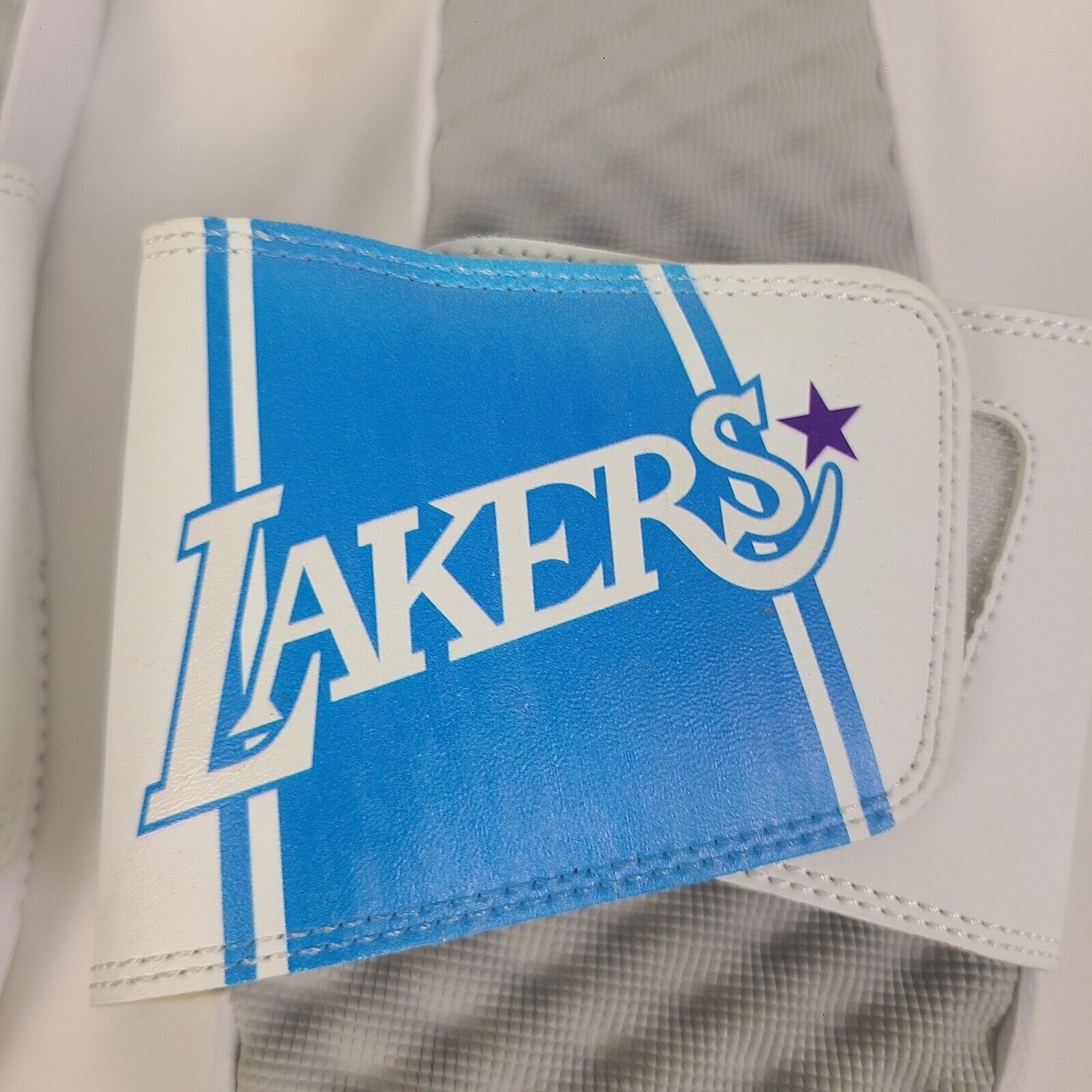 Vintage iSlide Los Angeles Lakers Men'sSlides Sandals Size 9 Size US 9 / EU 42 - 2 Thumbnail