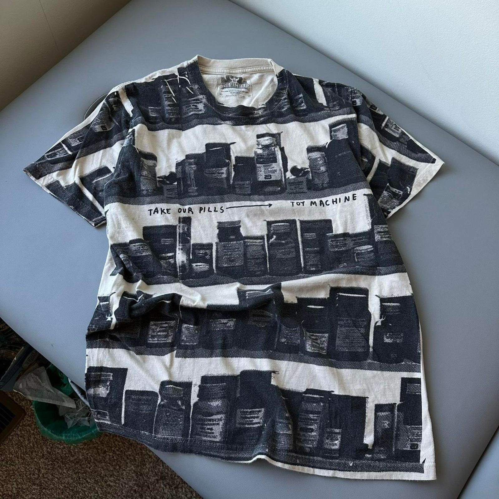 Toy Machine × Vintage Vintage Rare 2000s Toy Machine Skate Skateboards Skate Shirt Size US M / EU 48-50 / 2 - 4 Thumbnail
