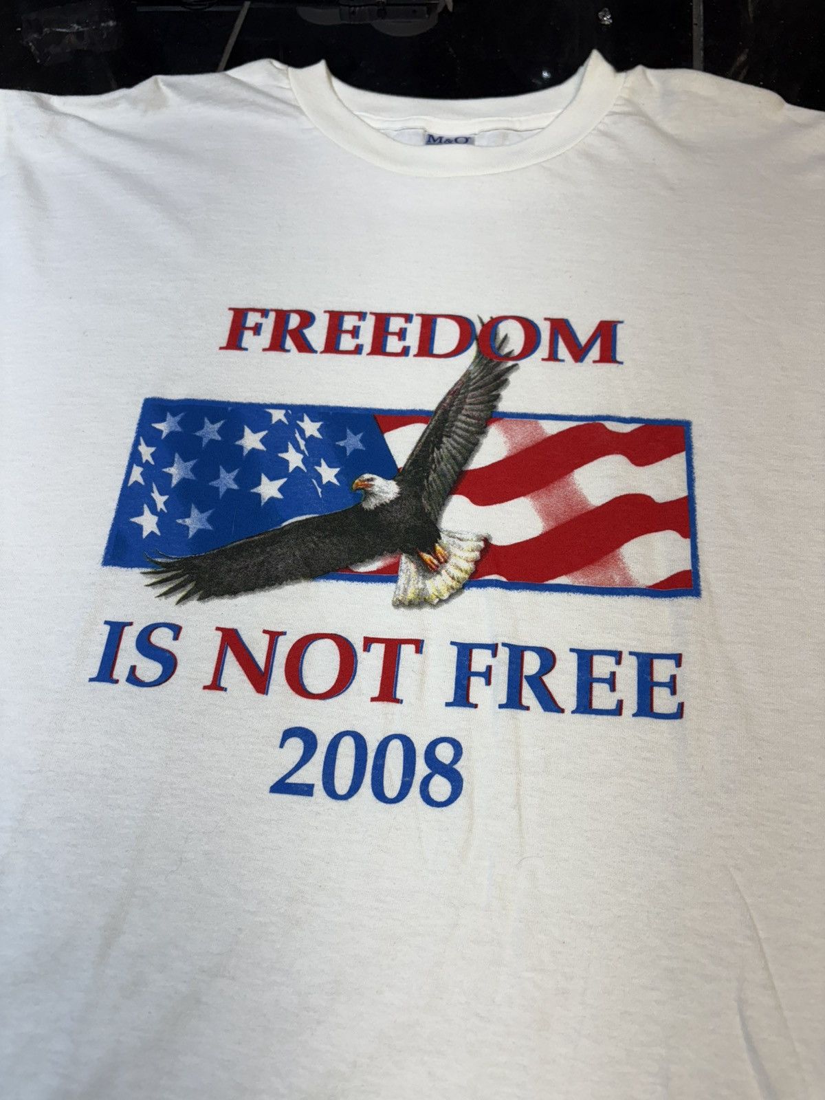 Vintage Freedom isnt free vintage 2008 tee size large Size US L / EU 52-54 / 3 - 2 Thumbnail
