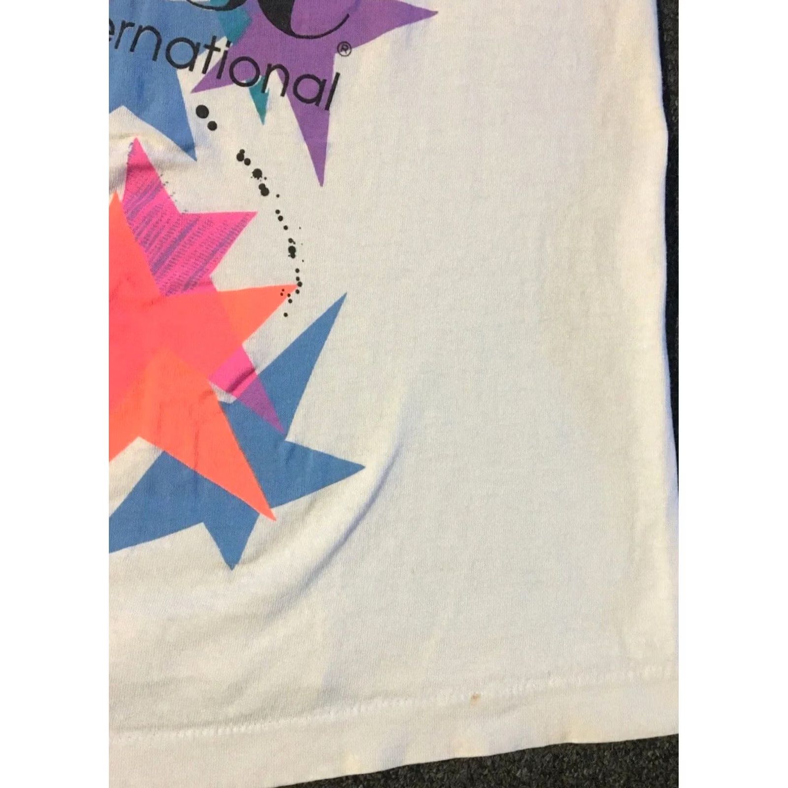 DANCER VINTAGE Shirt Mens XL White Vtg 90s Jazzercise Faded Star Ballet Theatre Dance Vaporwave Grunge 80s Size US XL / EU 56 / 4 - 5 Thumbnail
