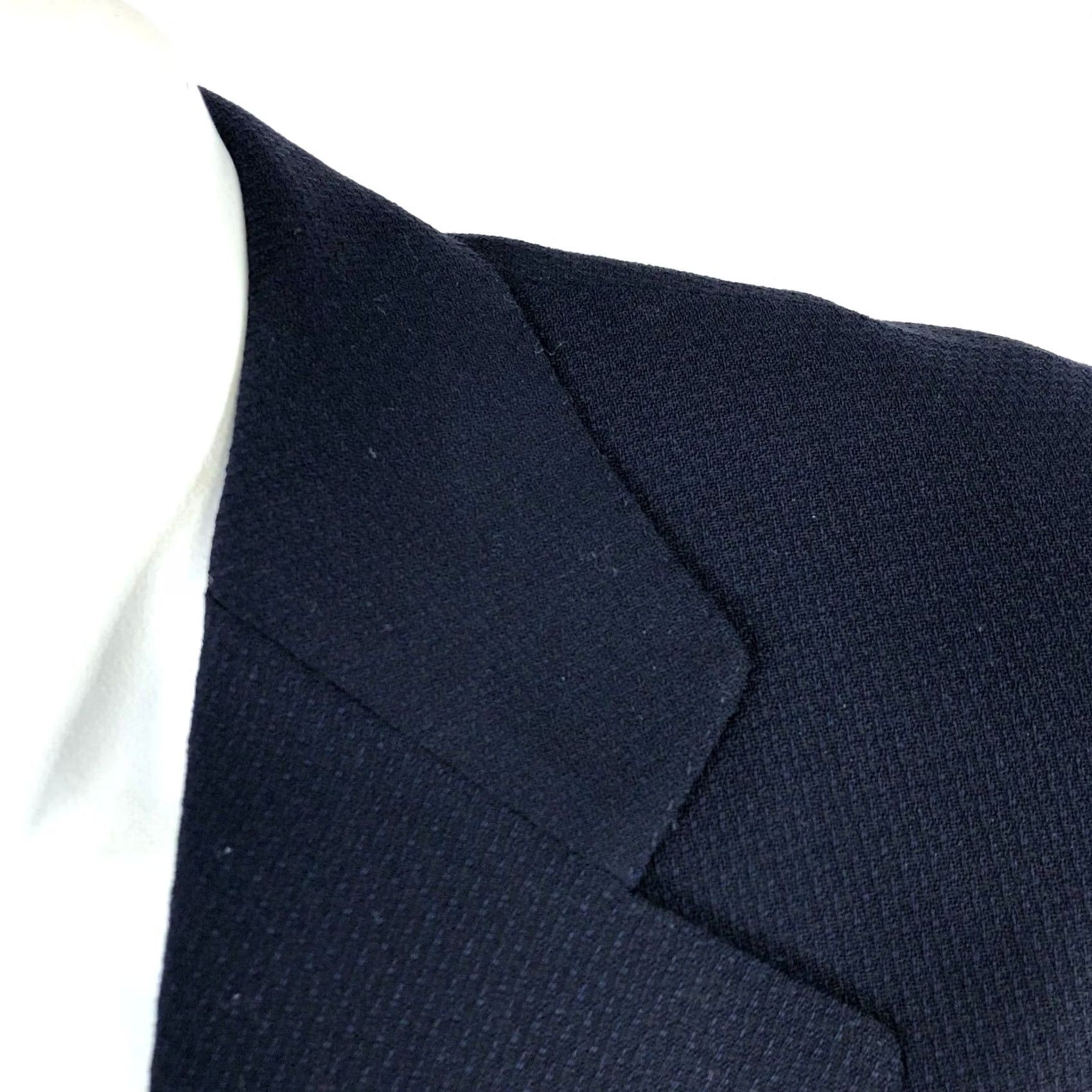 Ermenegildo Zegna Ermenegildo Zegna Cloth 48 EUR Wool Blazer Sport Coat Jacket Textured Blue Men Regular Wool Blazer Solid Blue 48 Mens Blazer Size 48R - 2 Thumbnail