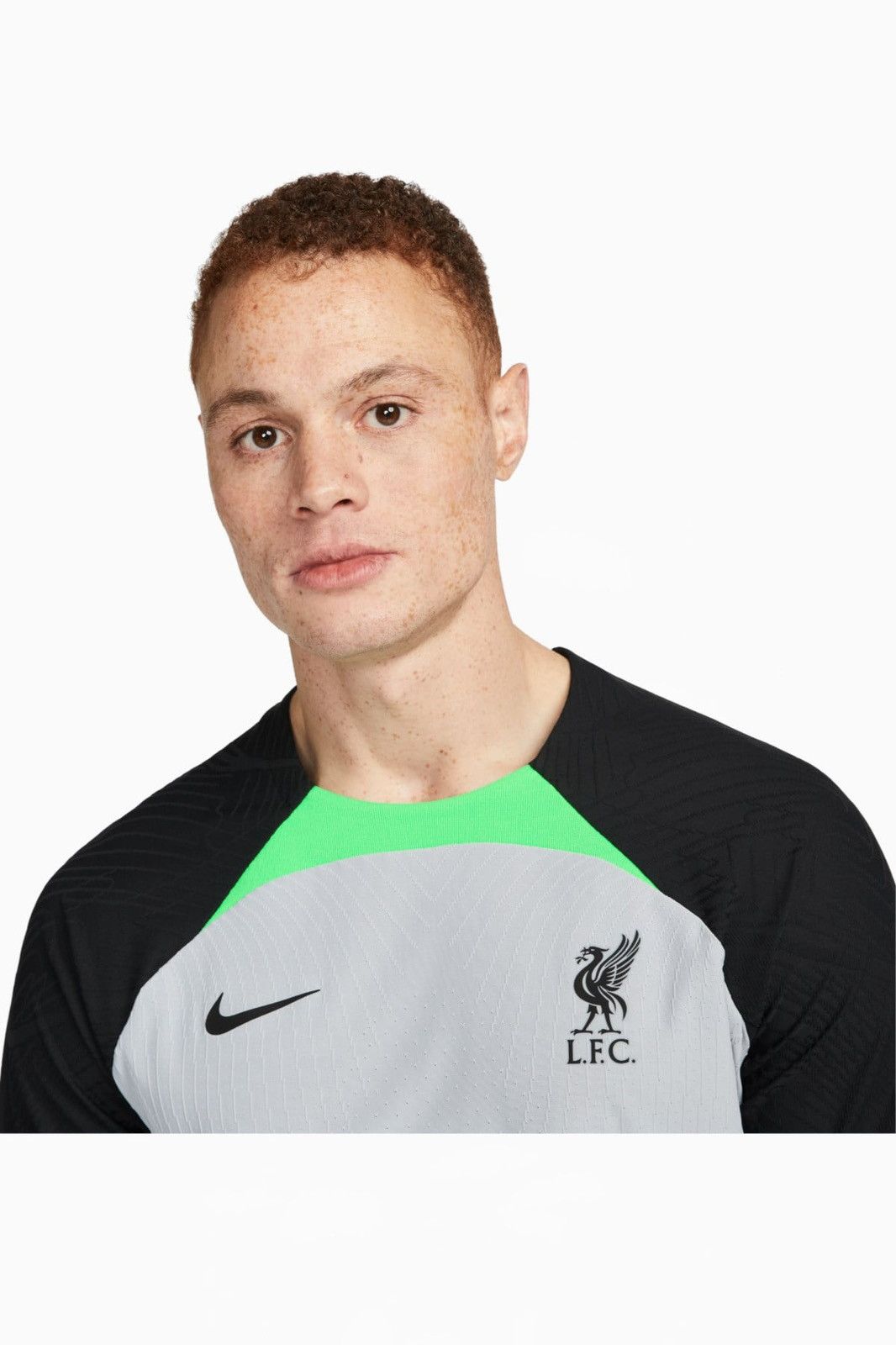 Nike 🏴󠁧󠁢󠁥󠁮󠁧󠁿 23/24 Nike Liverpool LFC Strike Elite Soccer Jersey Y2K Size US L / EU 52-54 / 3 - 4 Thumbnail