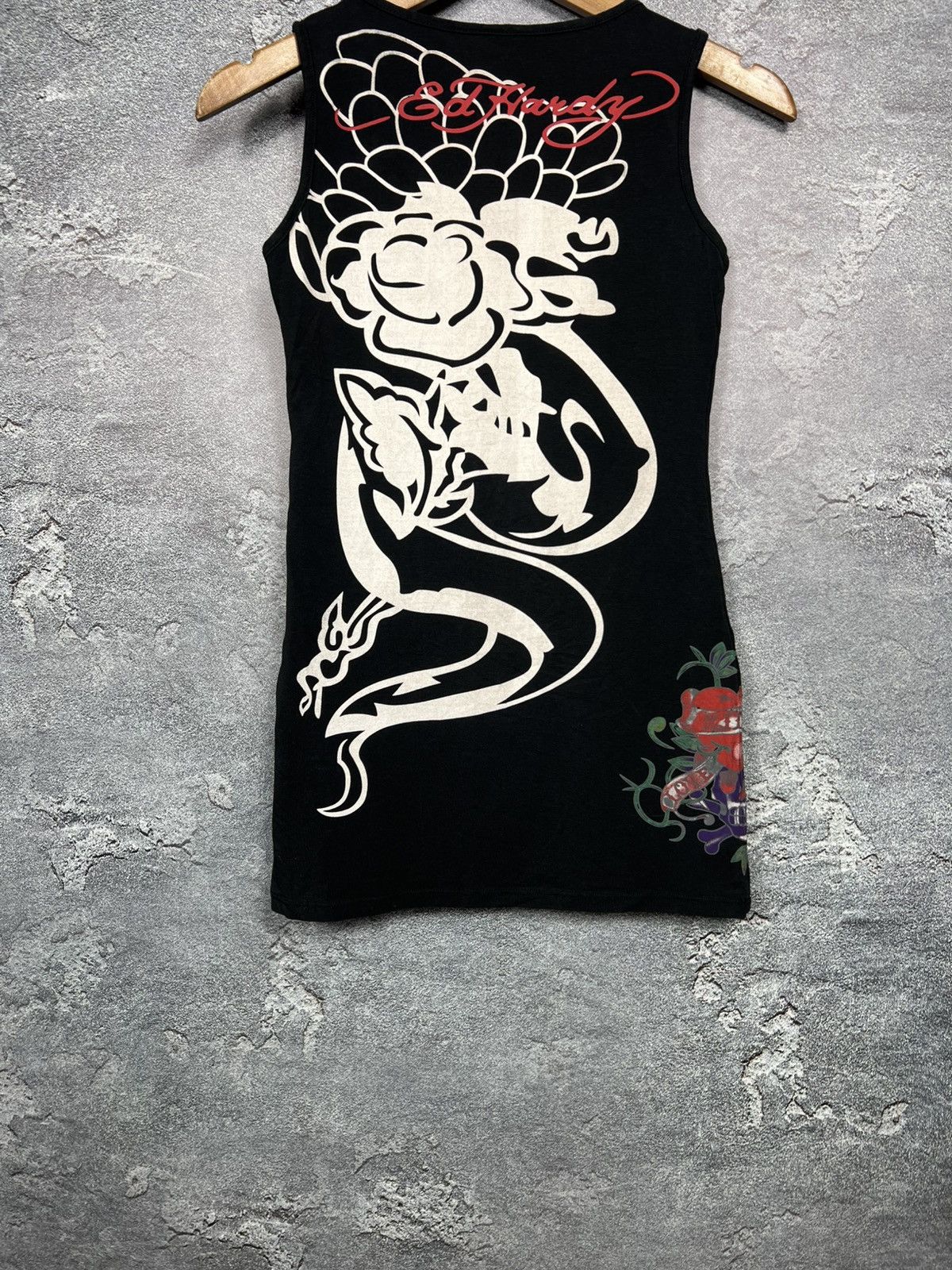 Ed Hardy Vintage Ed Hardy by Christian Audigier Slim Fit Tank Top Size US S / EU 44-46 / 1 - 10 Thumbnail