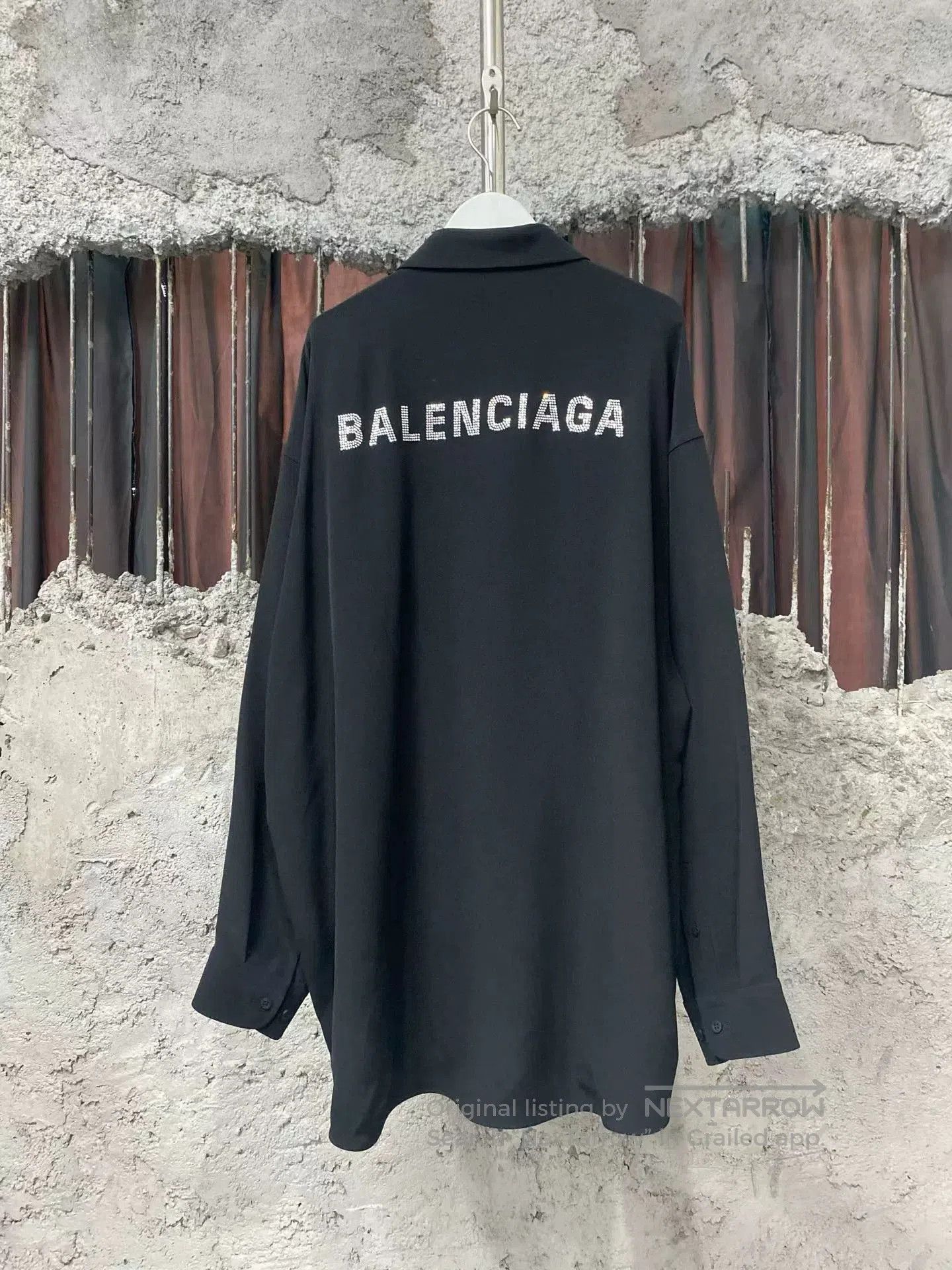 Balenciaga balenciaga crystal embellished shirt. Size XS / US 0-2 / IT 36-38 - 2 Thumbnail