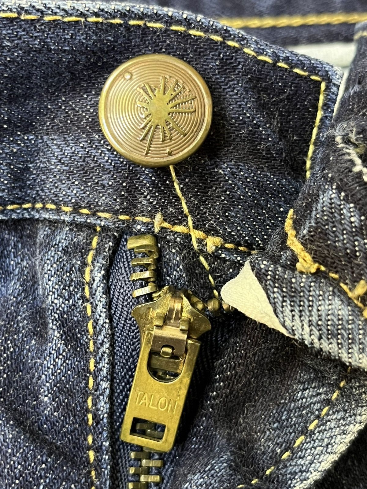 Maison MIHARA YASUHIRO SICK Y2K MAISON MIHARA YASUHIRO BLUE JEANS MADE IN JAPAN Size US 34 / EU 50 - 16 Thumbnail
