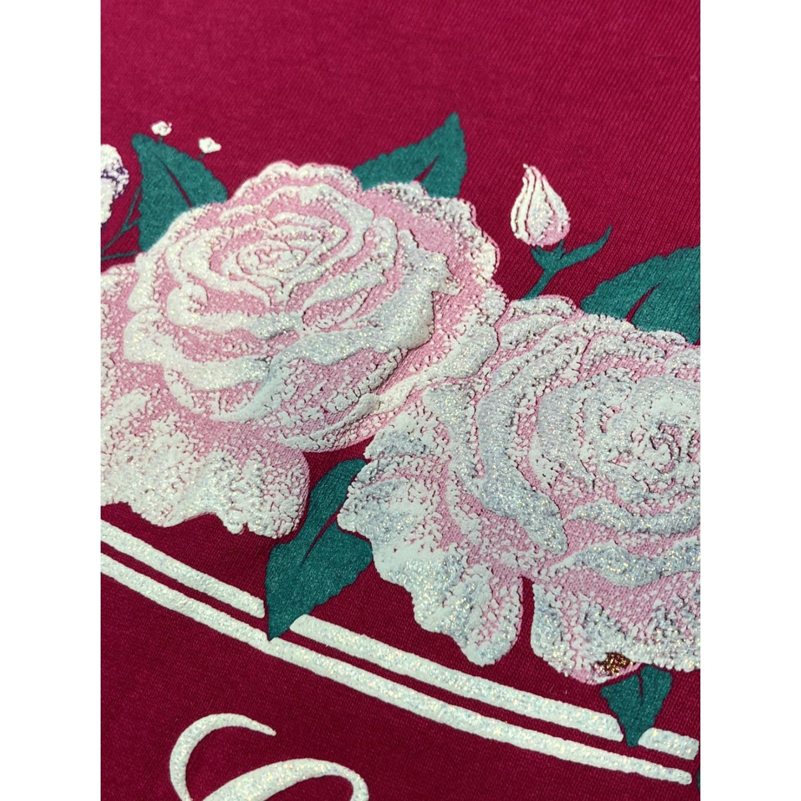 Clarks VINTAGE Roy Clark T-Shirt Collared Country Music Flowers Branson Missouri Large Pink Men Size US L / EU 52-54 / 3 - 3 Thumbnail
