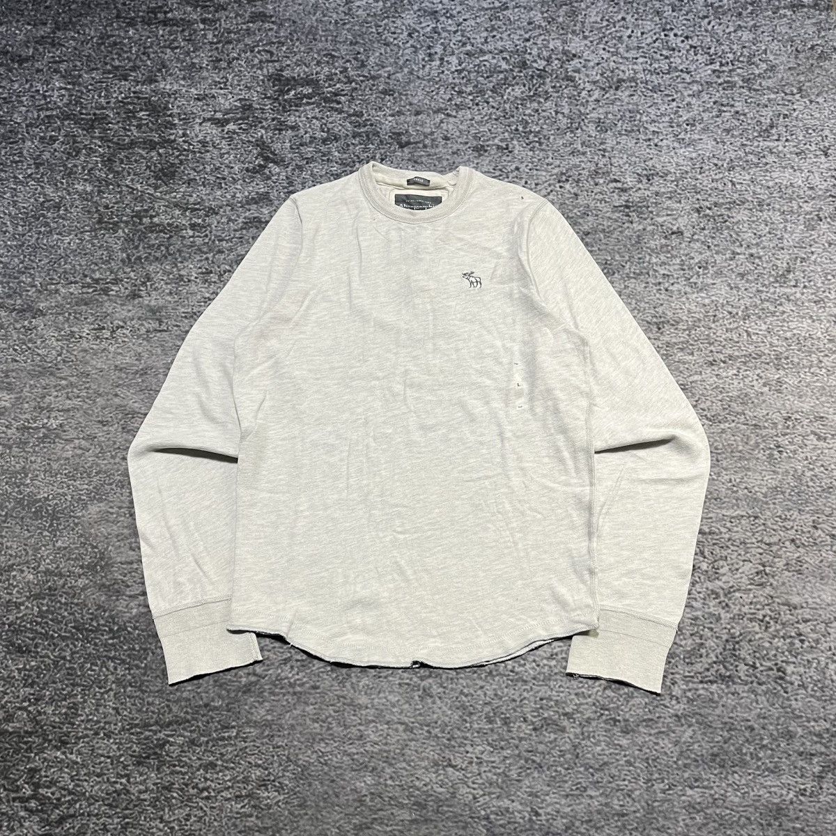Abercrombie & Fitch Vintage Y2K Abercrombie And Fitch Longsleeve Shirt Muscle Size US L / EU 52-54 / 3 - 1 Thumbnail