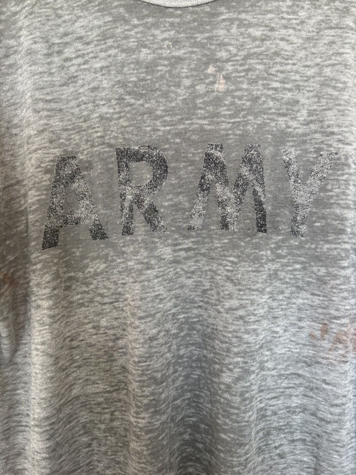 Vintage Vintage ARMY Faded T-Shirt Size US M / EU 48-50 / 2 - 4 Thumbnail