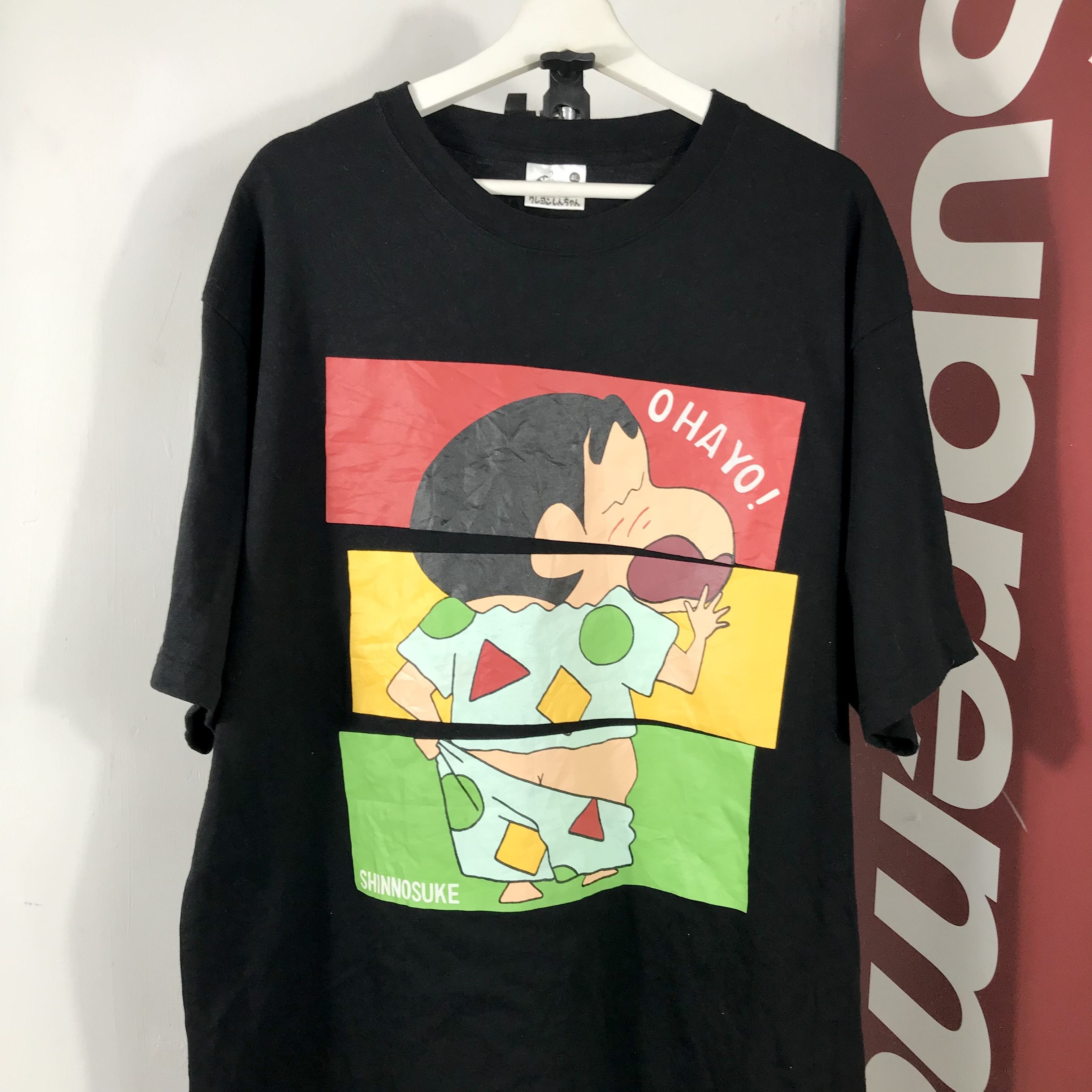 Anime 🔥anime🔥 vintage CRAYON SHINCHAN cartoons t-shirts Size US XL / EU 56 / 4 - 2 Thumbnail