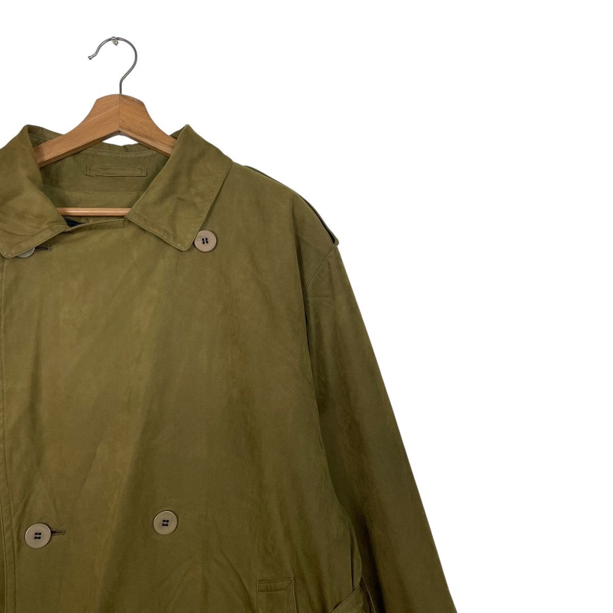 Burberry Prorsum Burberrys Prorsum Collection Double Breasted Wool Trenchcoat Size US S / EU 44-46 / 1 - 6 Thumbnail