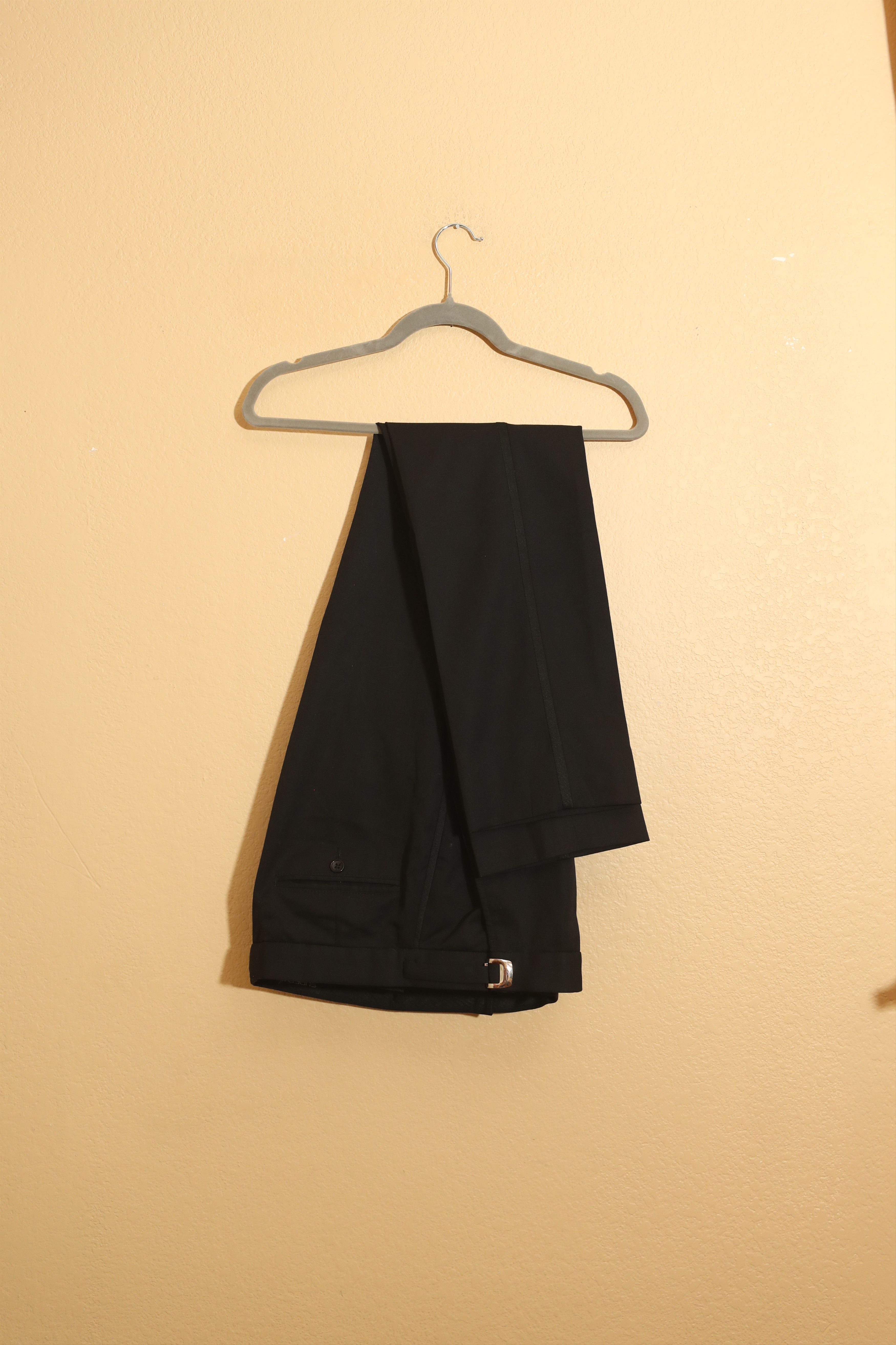 Vintage Super 130's Fine Worsted Wool Slim Pants (30x31) Size US 30 / EU 46 - 1 Thumbnail