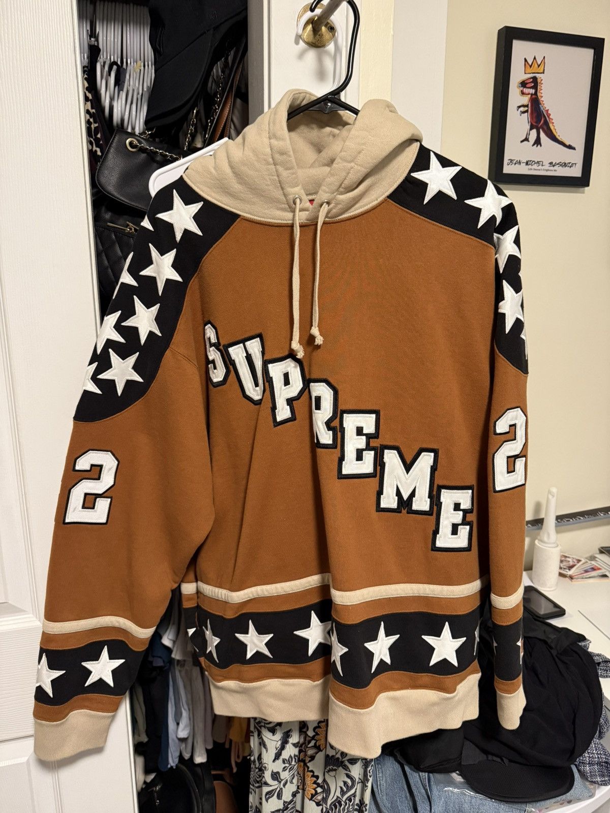 Supreme Hockey Hooded Sweatshirt