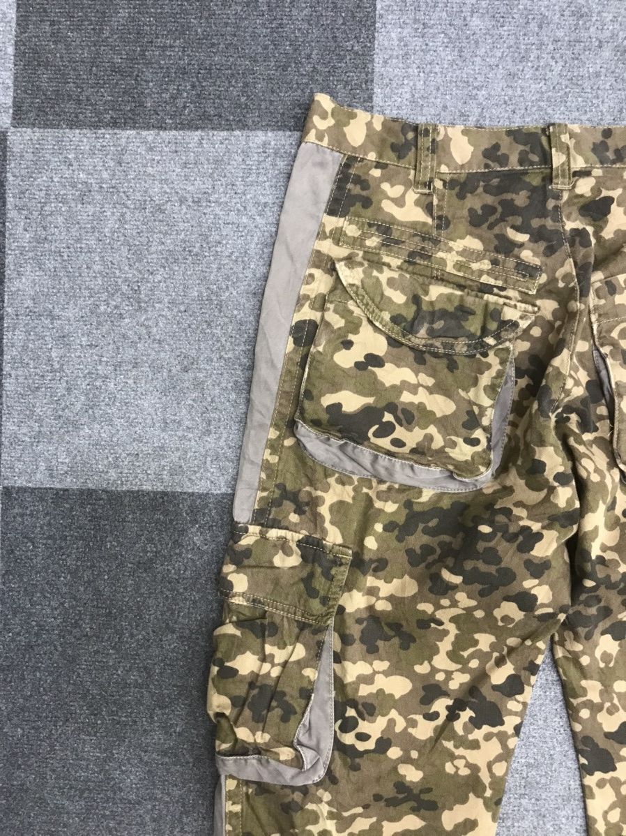 Japanese Brand FIRST BLOW Japan Hybrid Two Tones Cargo Pant Size US 32 / EU 48 - 12 Thumbnail