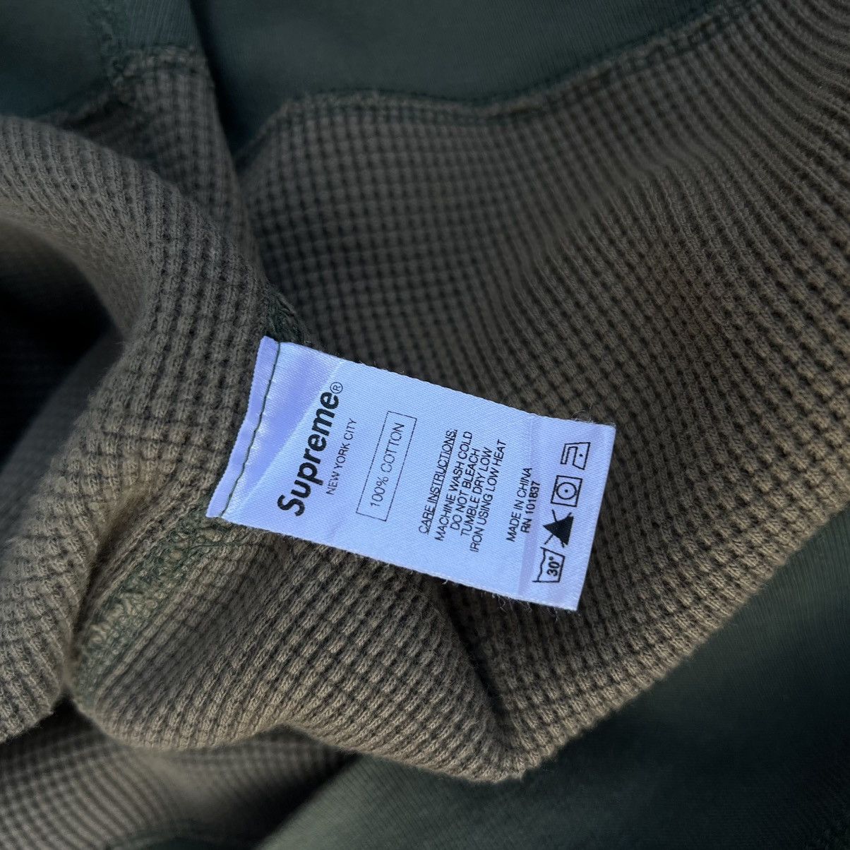 Supreme Supreme Thermal Camo Hoodie. Size US S / EU 44-46 / 1 - 8 Thumbnail