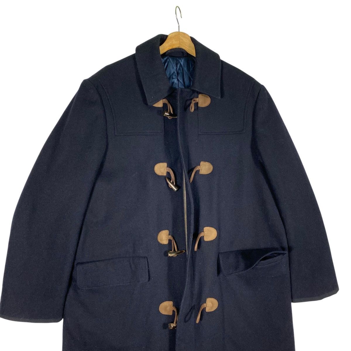 Polo Ralph Lauren × RRL Ralph Lauren × Ralph Lauren Vintage Ralph Lauren Wool Hoodie Toggle Coat L/XL Size Size L / US 10 / IT 46 - 5 Thumbnail