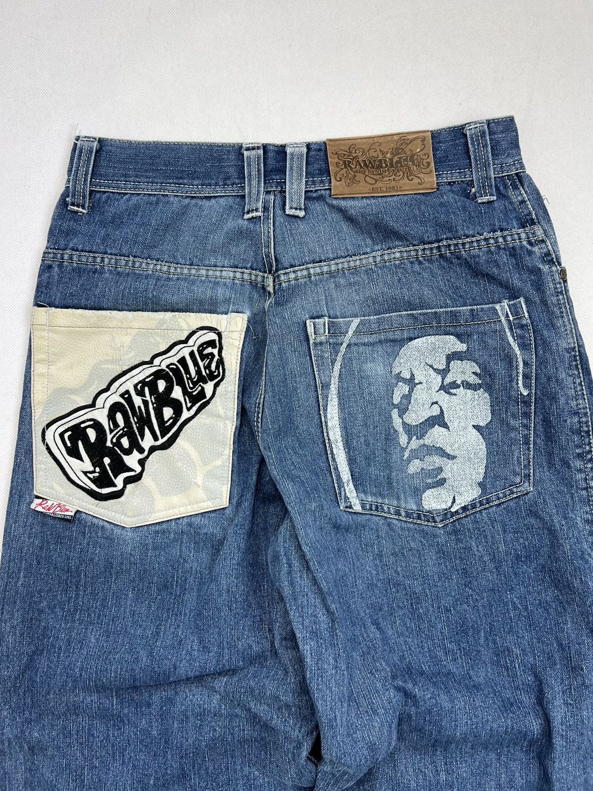 Other Rawblue Hip Hop Rap Vintage Y2K Jeans Size US 30 / EU 46 - 3 Thumbnail