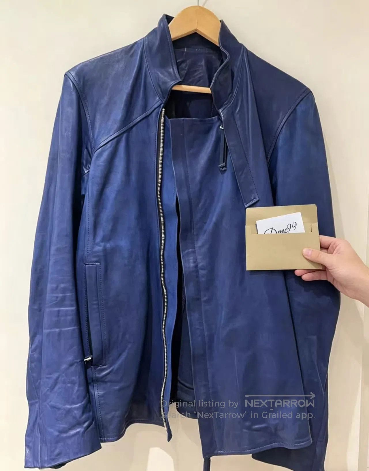Boris Bidjan Saberi Boris Bidjan Saberi Rare Blue Jacket. Size US M / EU 48-50 / 2 - 8 Thumbnail
