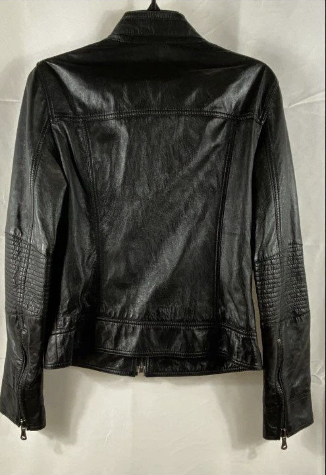 Dolce & Gabbana Dolce & Gabbana Leather Biker Moto Jacket Sz46 Size M / US 6-8 / IT 42-44 - 2 Thumbnail