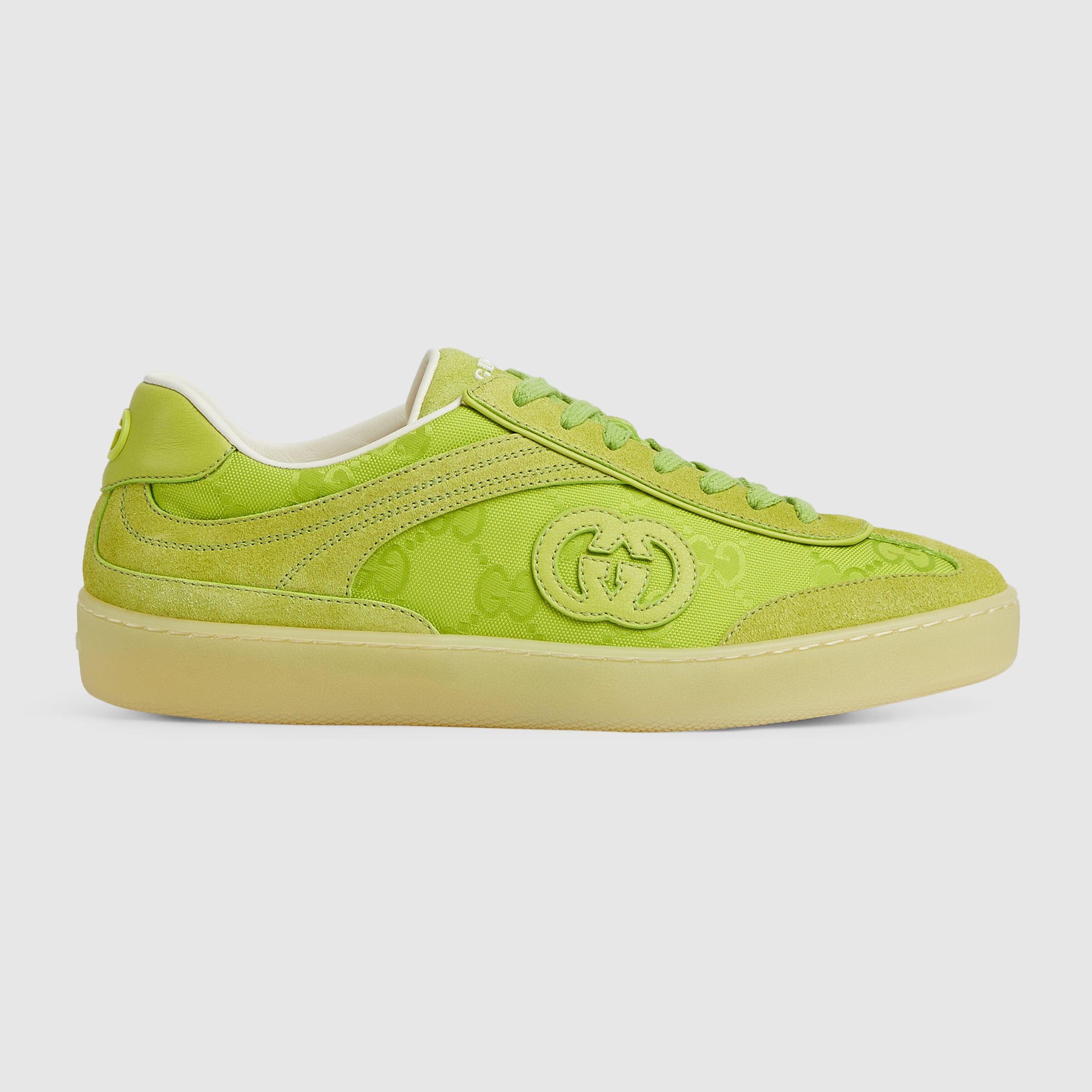 Gucci oc11z0226 Women's G75 sneaker In Acid Green Size US 11 / IT 41 - 1 Thumbnail