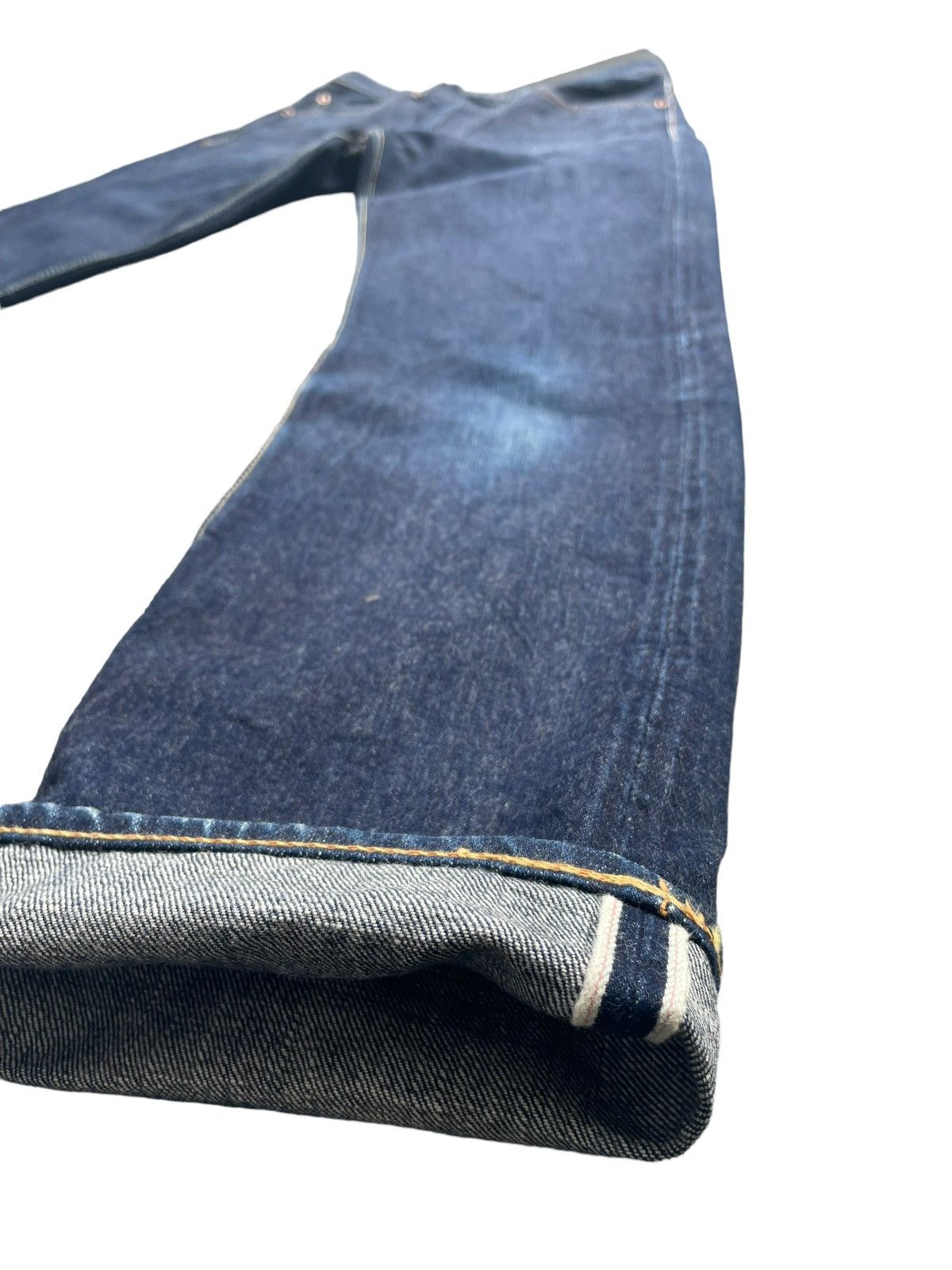 The Flat Head R.J.Blues Selvedge Denim Size US 27 - 4 Thumbnail