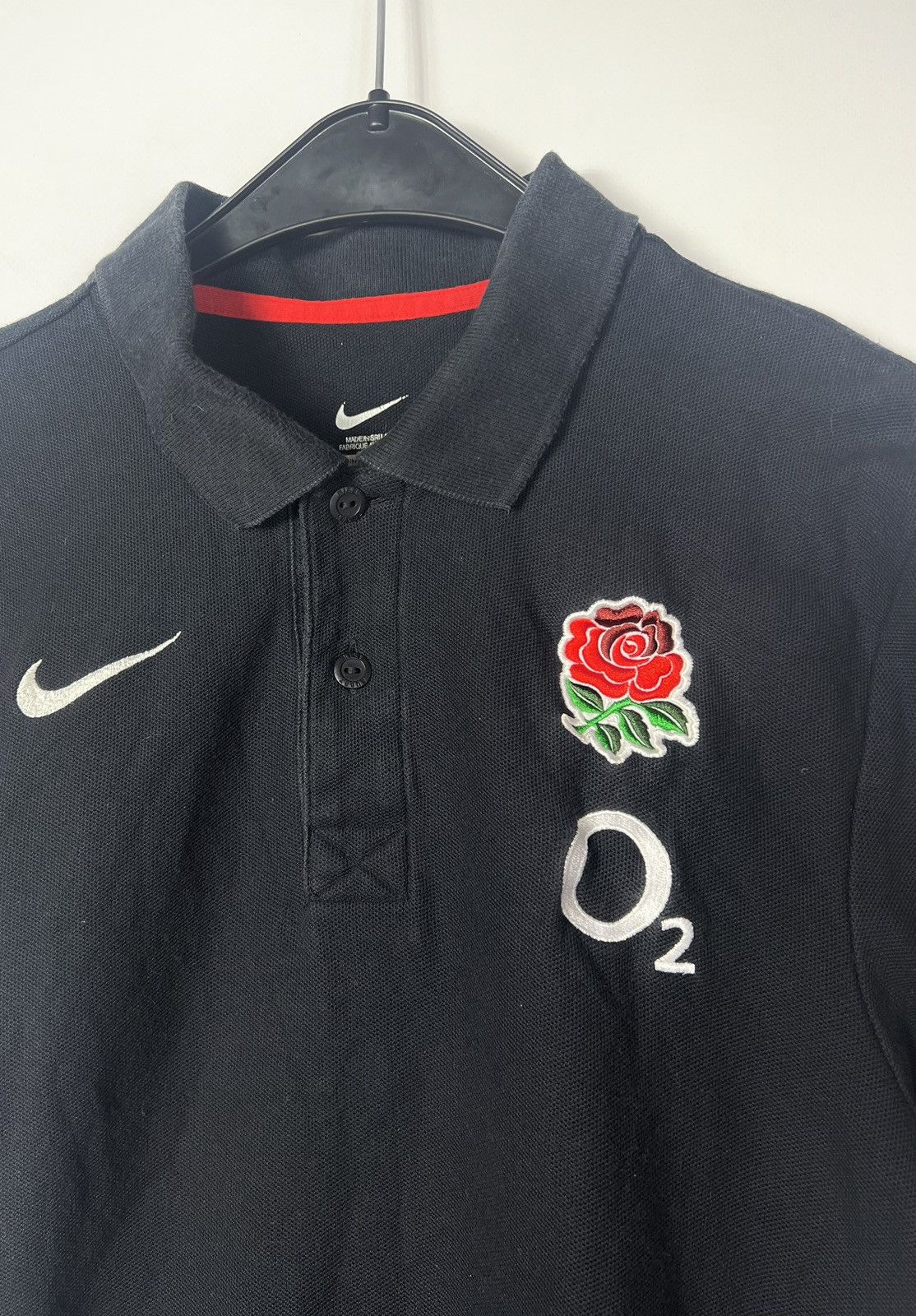Nike Nike England Rugby Polo T-shirt Size US S / EU 44-46 / 1 - 3 Thumbnail