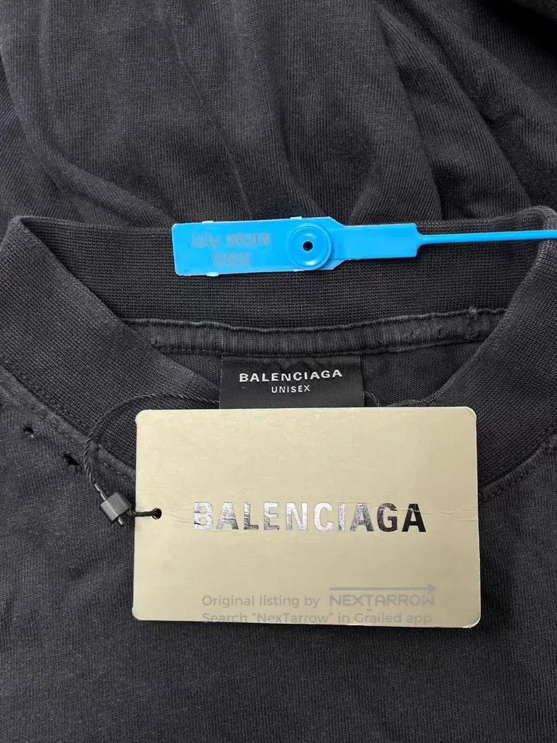 Balenciaga Balenciaga Oversized Round Neck Short Sleeve T-Shirt Size US S / EU 44-46 / 1 - 5 Thumbnail