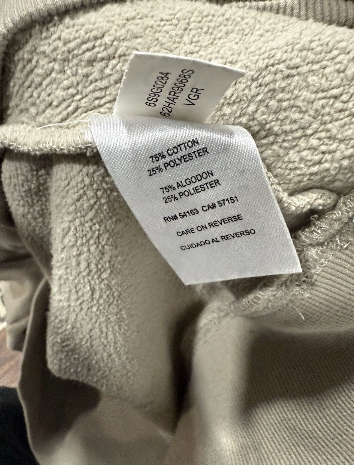 Rhude × Starter RHUDE x Starter Hoodie Star Logo Khaki Pullover Large Size US L / EU 52-54 / 3 - 3 Thumbnail