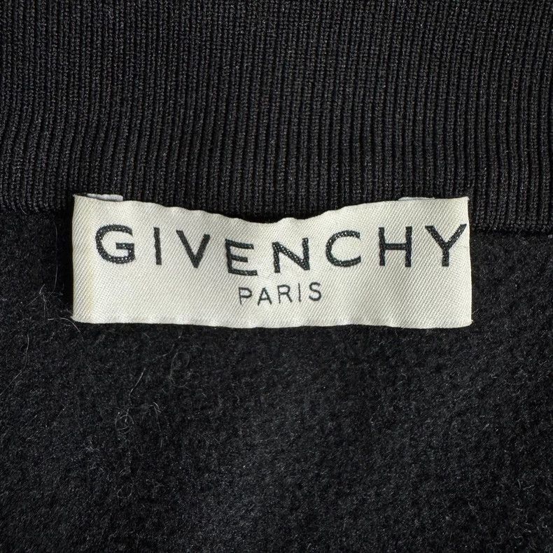Givenchy Givenchy Black Side Striped Letter Zipper Jacket Size US L / EU 52-54 / 3 - 3 Thumbnail