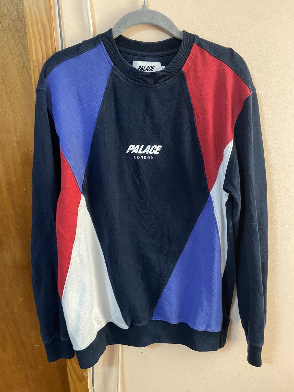 Palace Cross Crewneck Size US M / EU 48-50 / 2 - 2 Thumbnail
