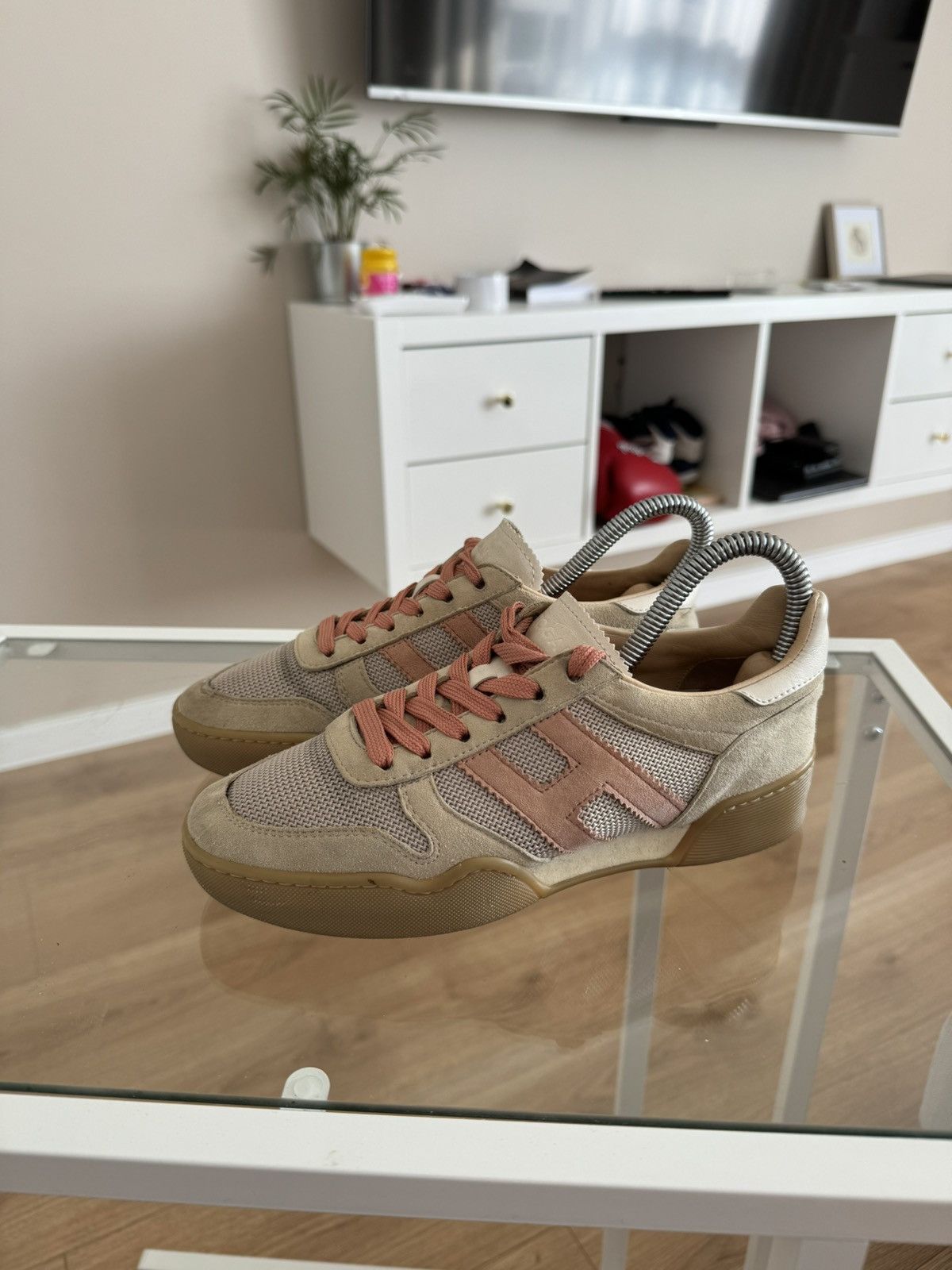 Hogan Hogan sneakers suede classic shoes Size US 4 / IT 34 - 3 Thumbnail