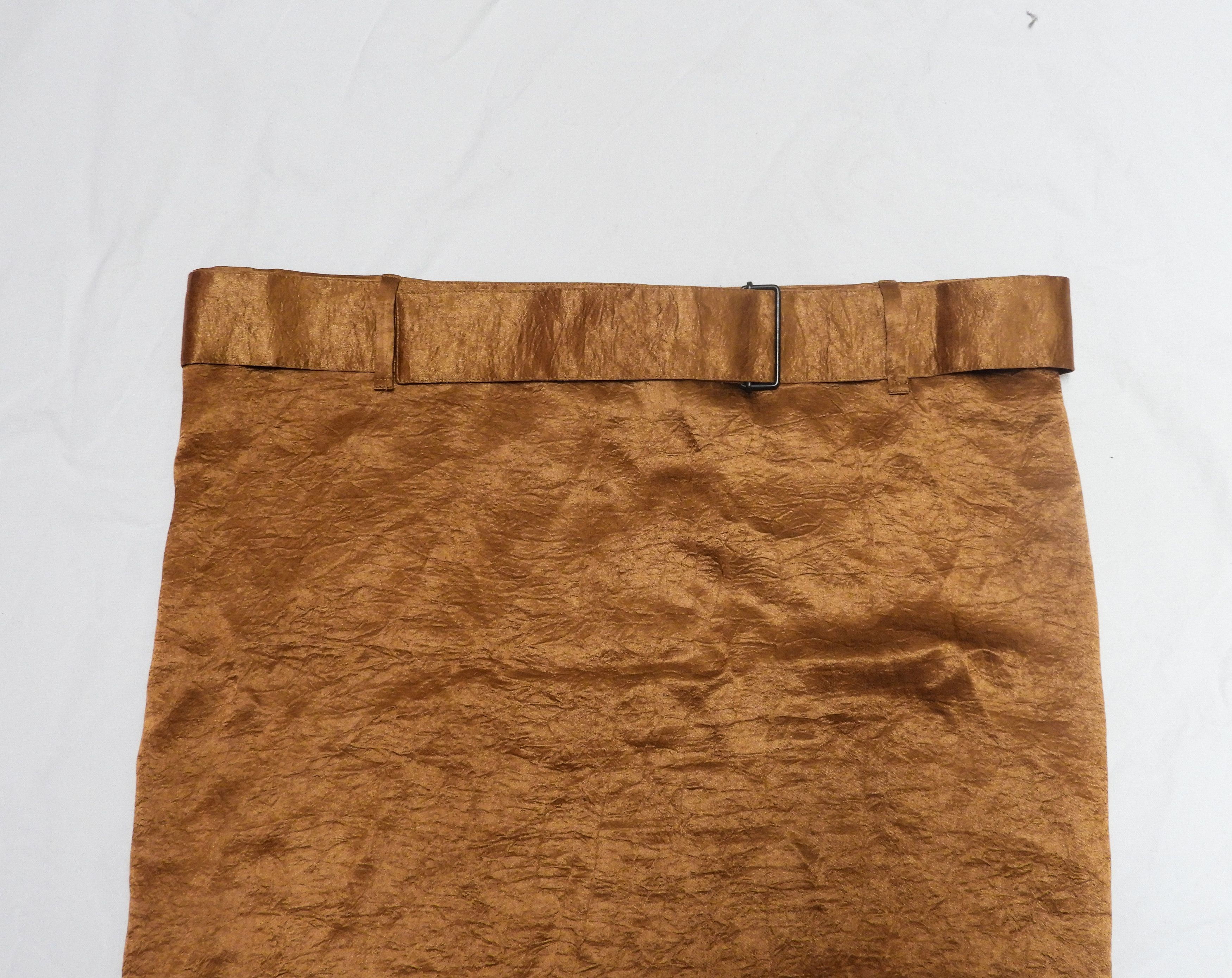 Ann Demeulemeester Brown Ann Demeulemeester midi skirt Size 26" / US 2 / IT 38 - 4 Thumbnail