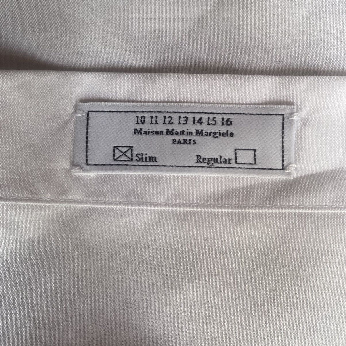 Maison Margiela SS15 Panel Slim Fit Shirt Size US S / EU 44-46 / 1 - 8 Thumbnail