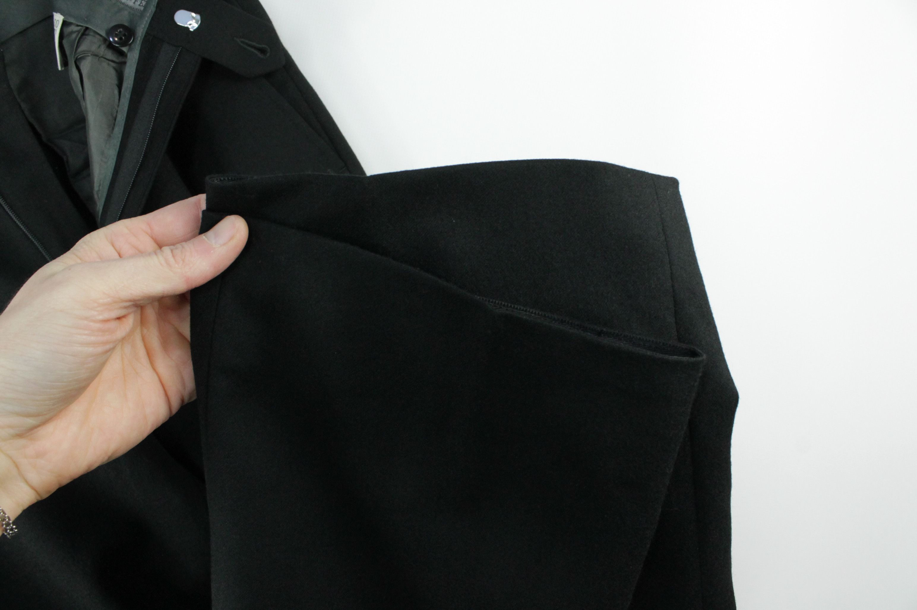 Designer × Gianfranco Ferre × Vintage Vintage Gianfranco Ferre Studio Plated Black Wool Pants Size US 36 / EU 52 - 3 Thumbnail