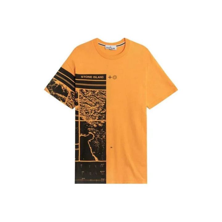 Stone Island Stone Island Color Blocked Short Sleeve T-Shirt Size US L / EU 52-54 / 3 - 1 Thumbnail