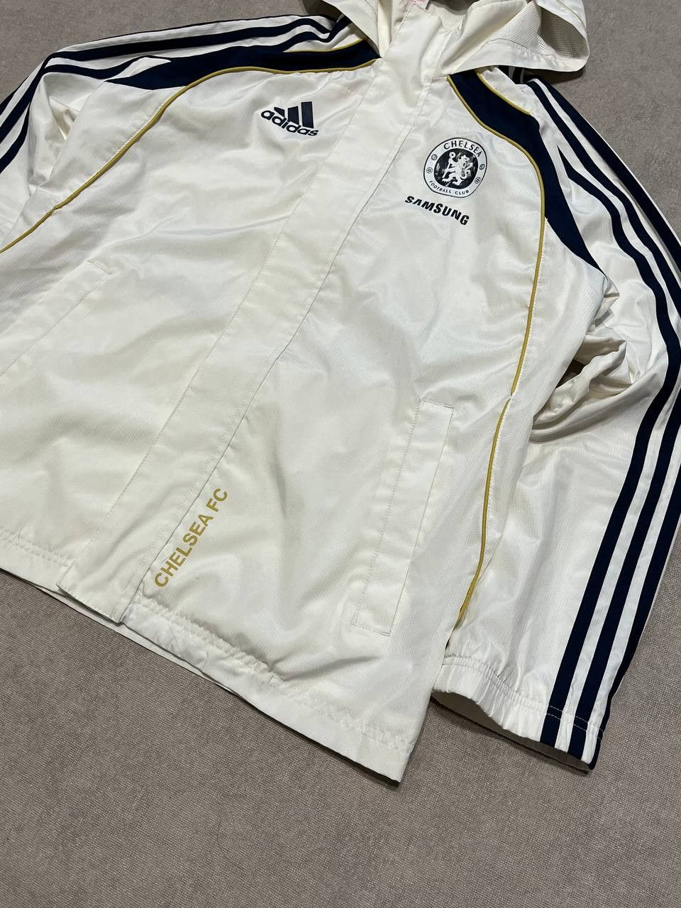 Adidas Chelsea FC 2010 Adidas Tracksuit Jacket Men`s Samsung Size US XS / EU 42 / 0 - 3 Thumbnail